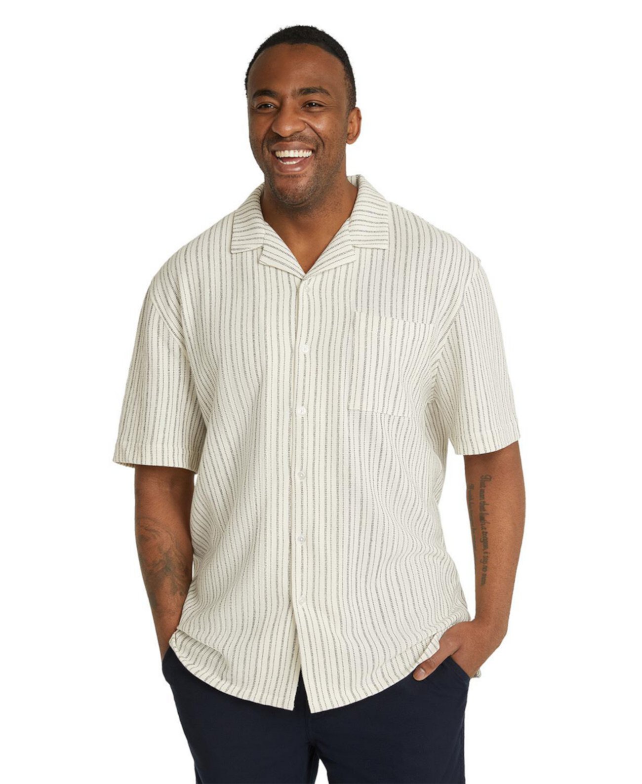 Men's Hooper Relaxed Fit Knit Shirt Johnny Bigg