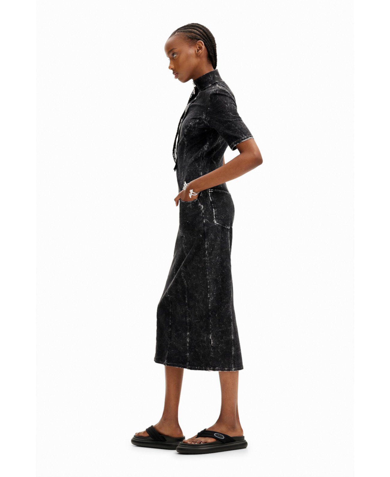 Women's Denim midi dress Desigual