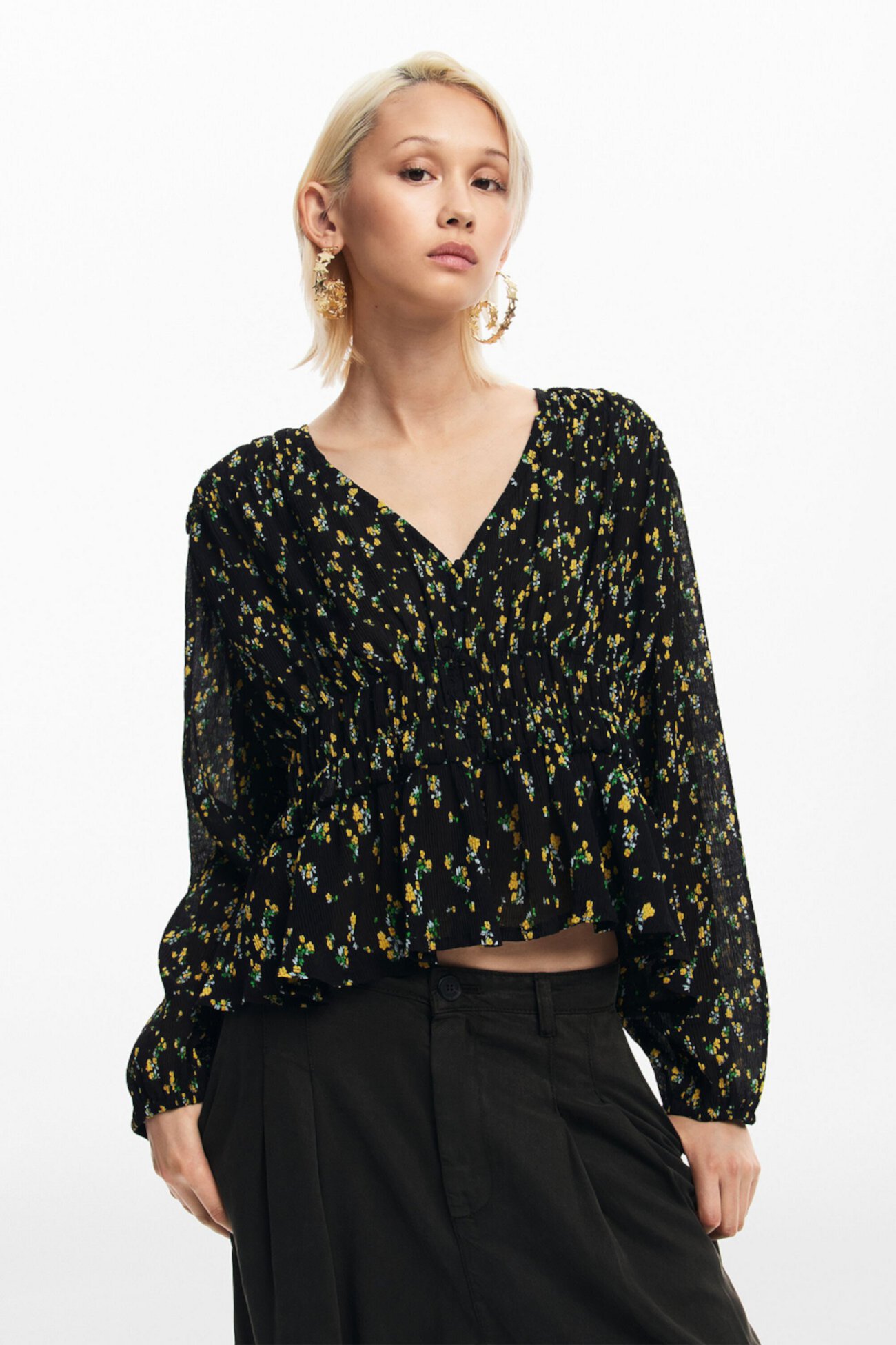 Women's Floral print blouse Desigual