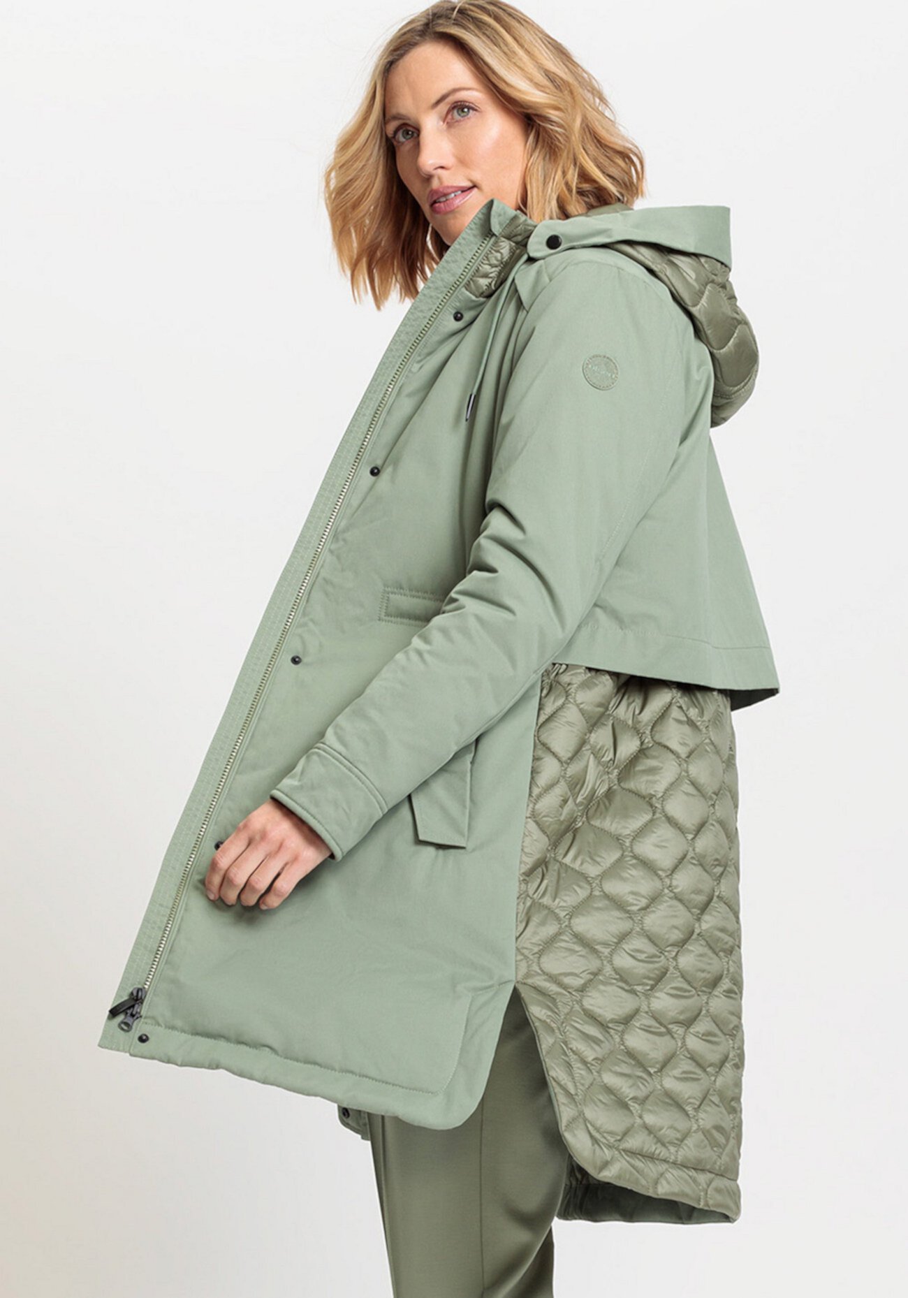 Women's Water Repellent Quilted Anorak Olsen