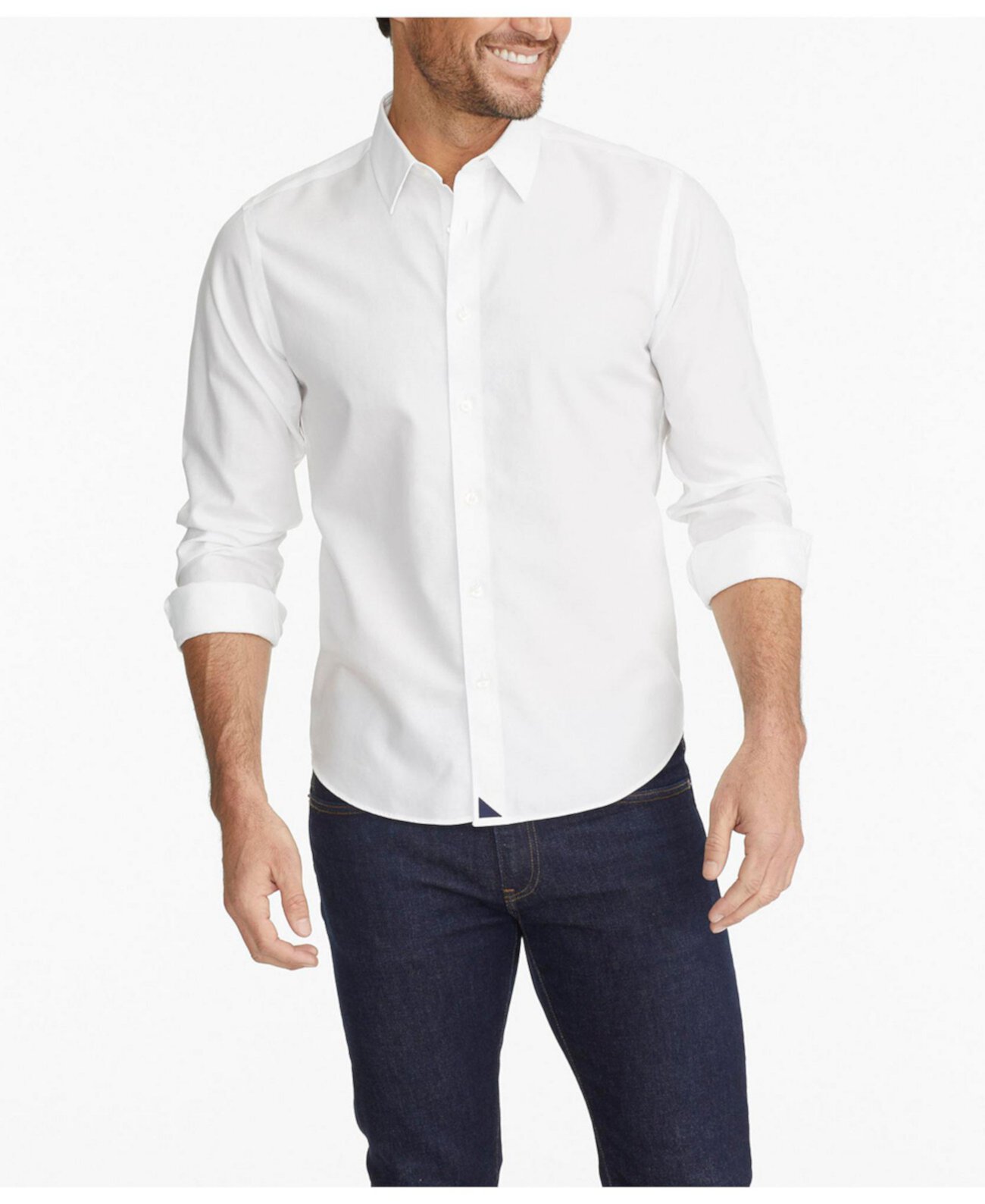 Men's Slim Fit Wrinkle-Free Las Cases Button Up Shirt UNTUCKit