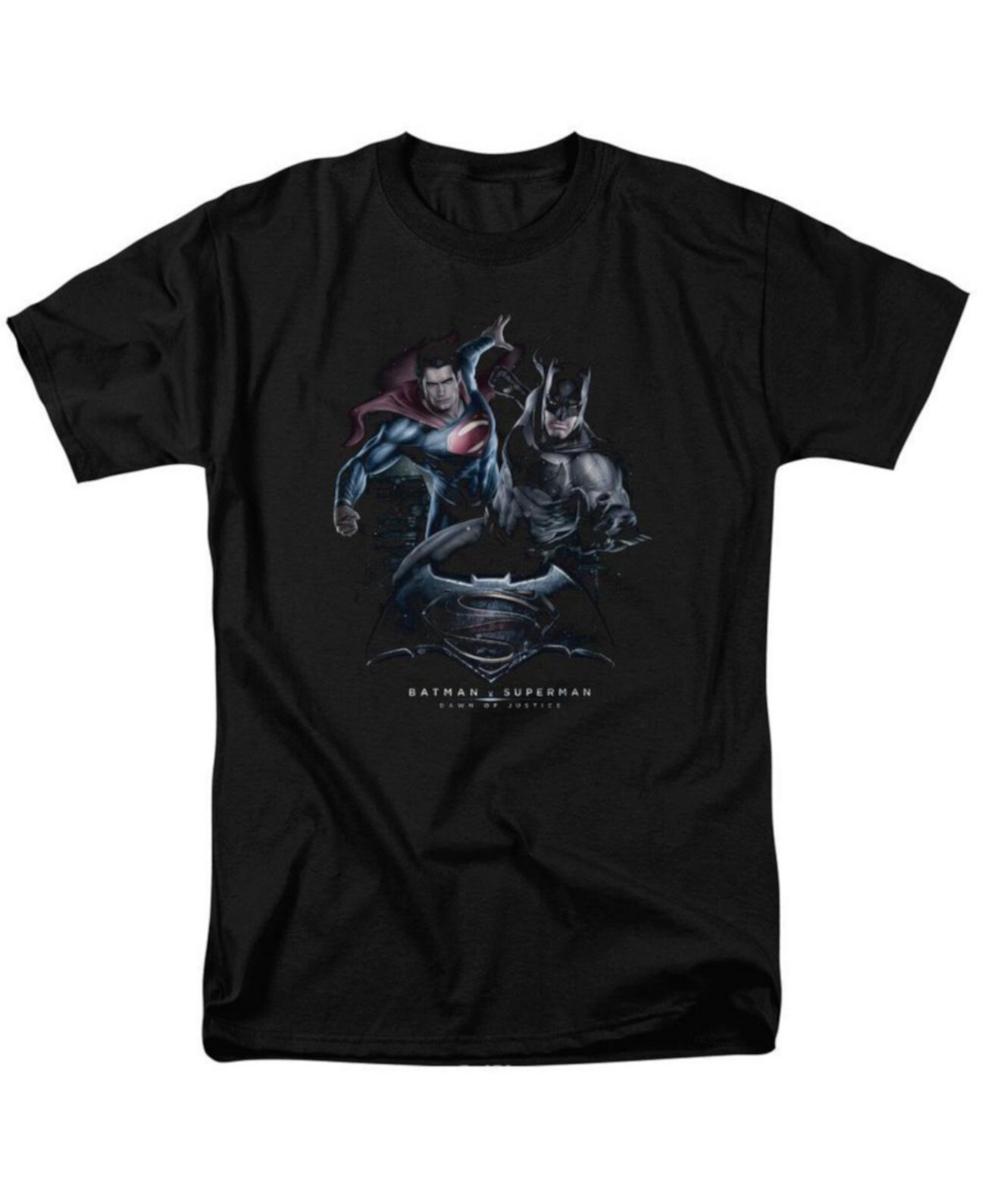 Men's Team Up Short Sleeve Adult Tee / T-Shirt Batman V Superman