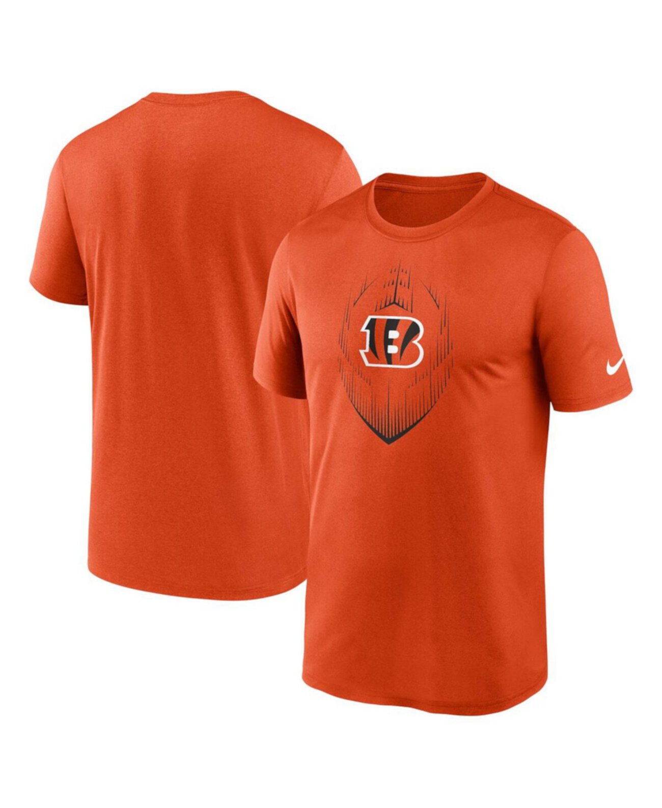 Men's Orange Cincinnati Bengals Primetime Legend Icon Performance T-Shirt Nike