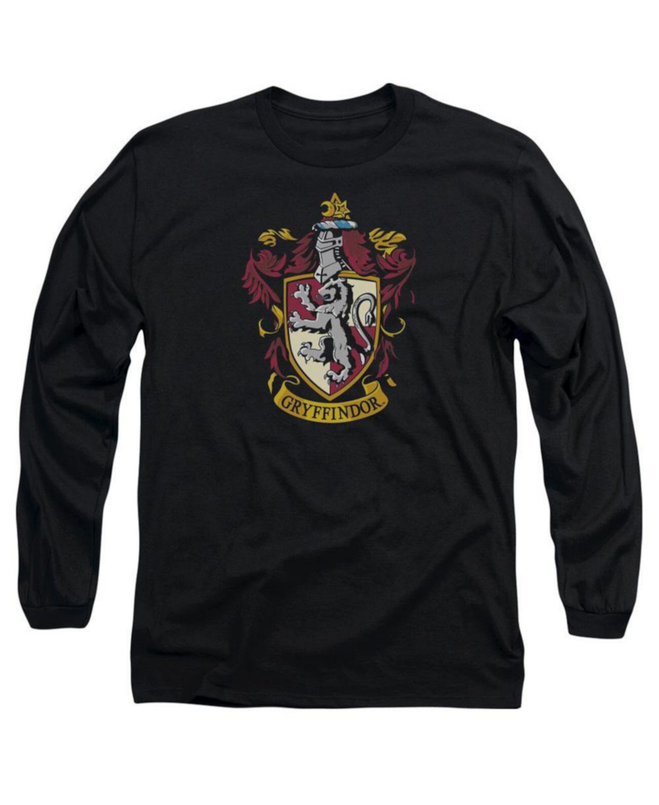 Men's Gryffindor Crest Long Sleeve Adult Tee / T-Shirt Harry Potter