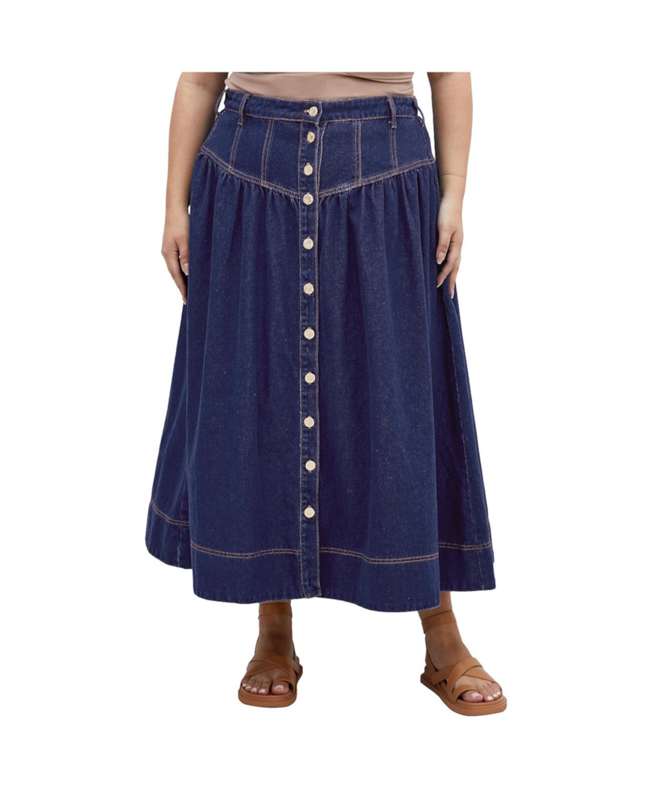 Women's Ari Denim Skirt City Chic