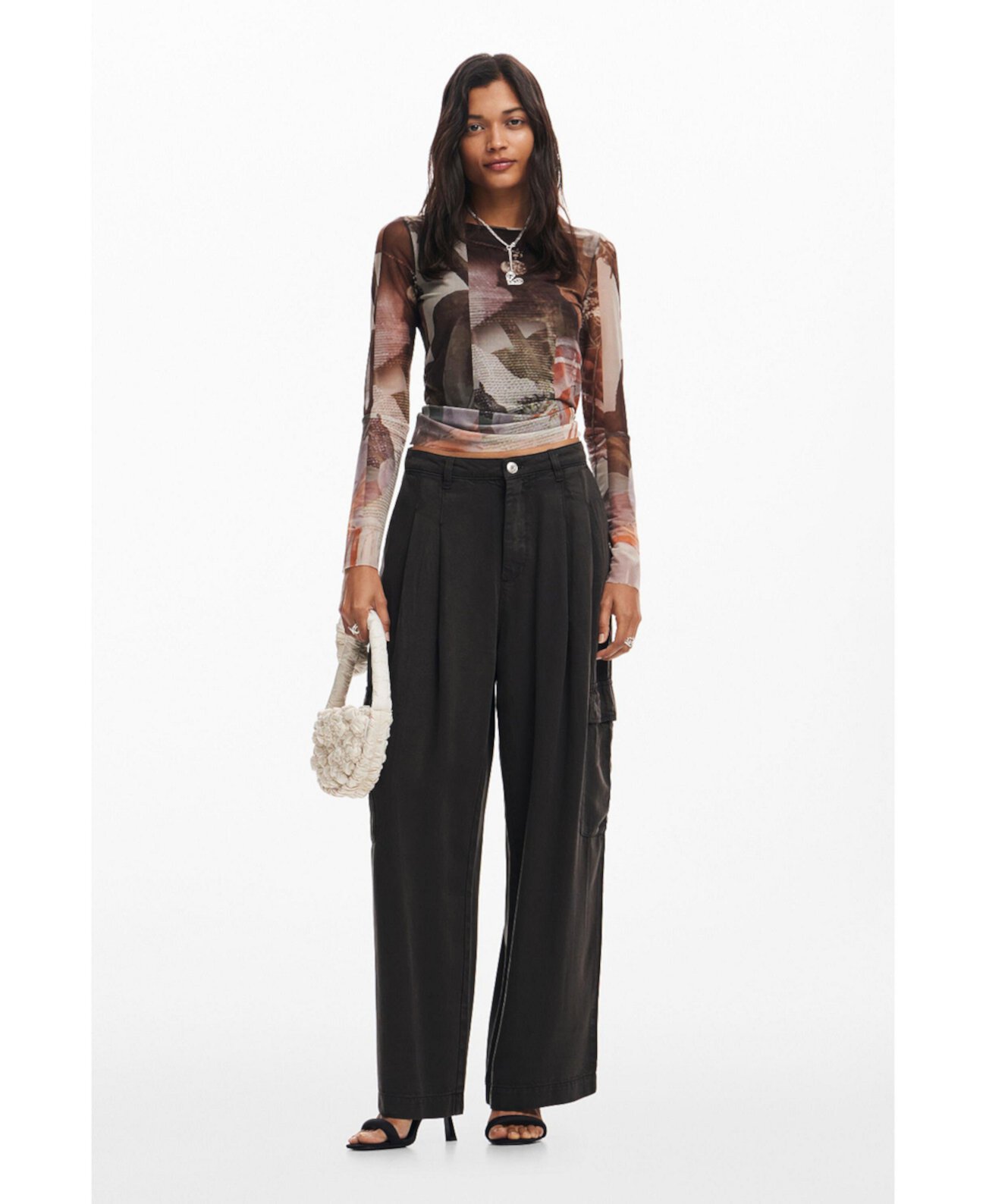 Women's Fluid cargo pants Desigual