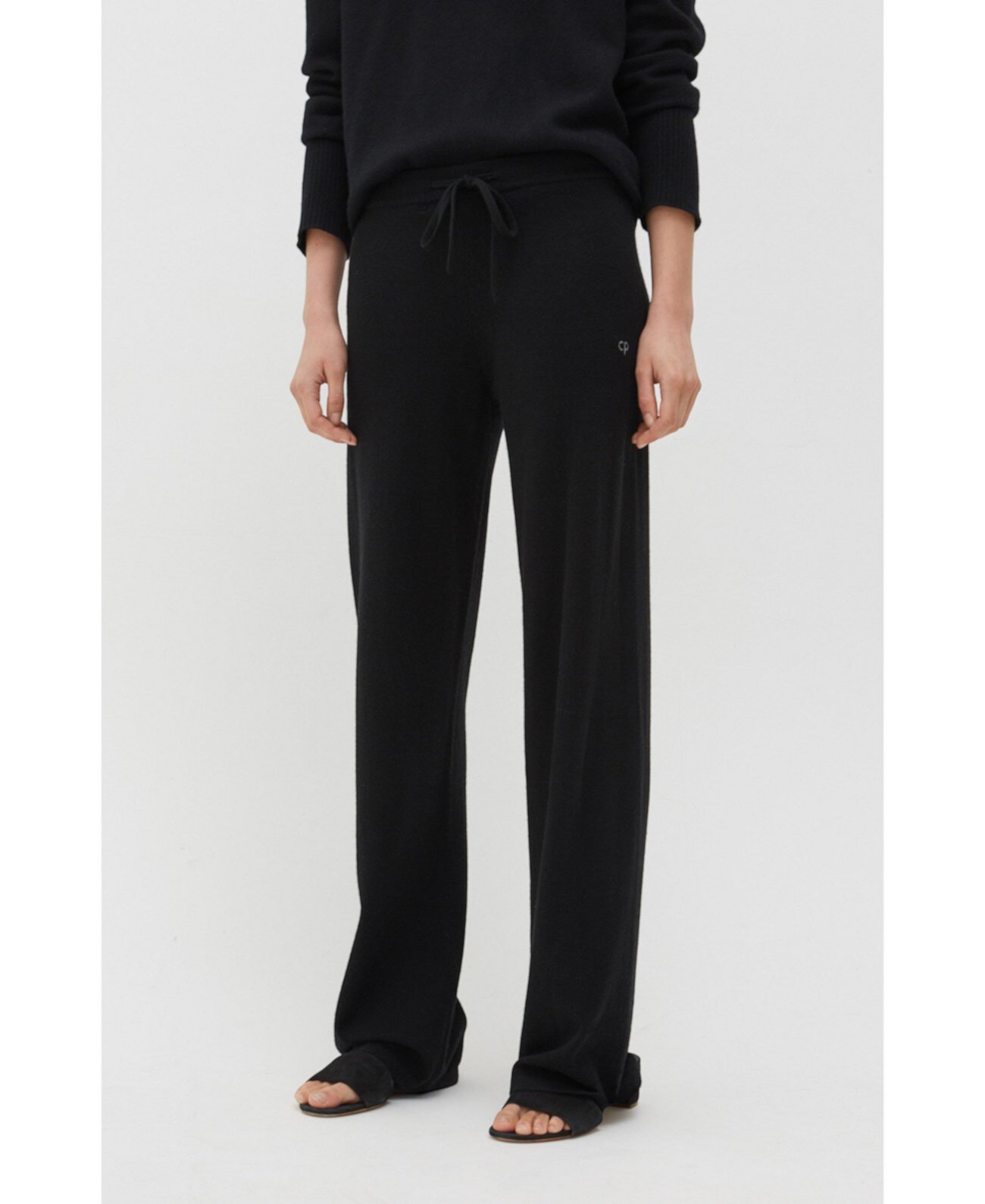 Chinti & Parker Pure Cashmere Wide Leg Pants Chinti and Parker