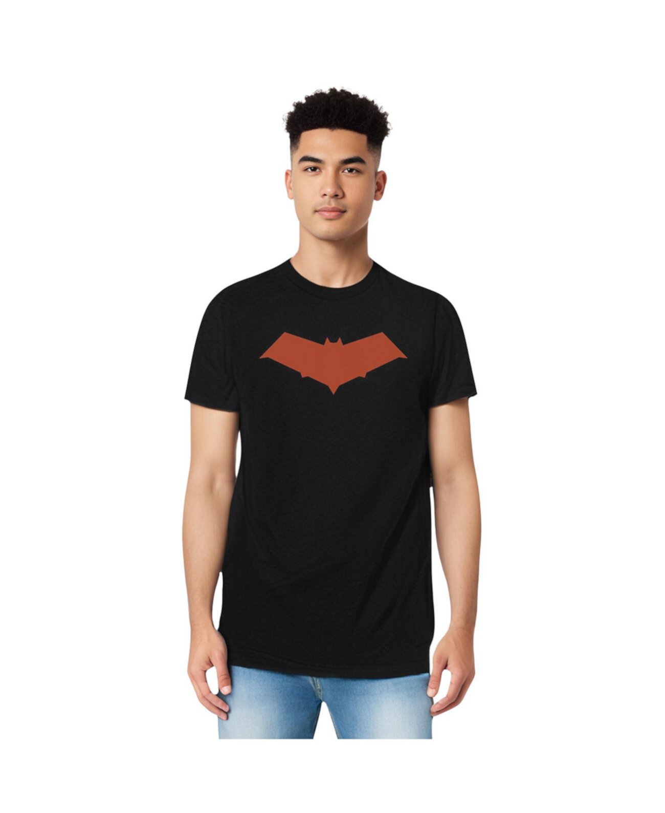 Men's Red Hood Short Sleeve Adult Tee / T-Shirt Batman