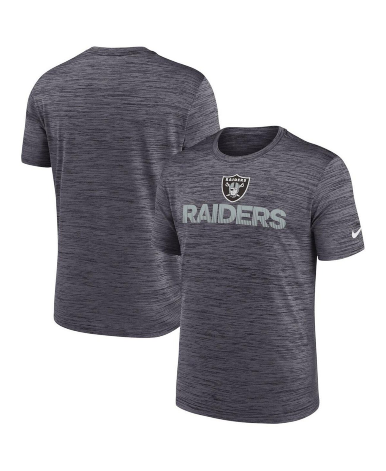 Men's Black Las Vegas Raiders Blitz Velocity Modern Performance T-Shirt Nike