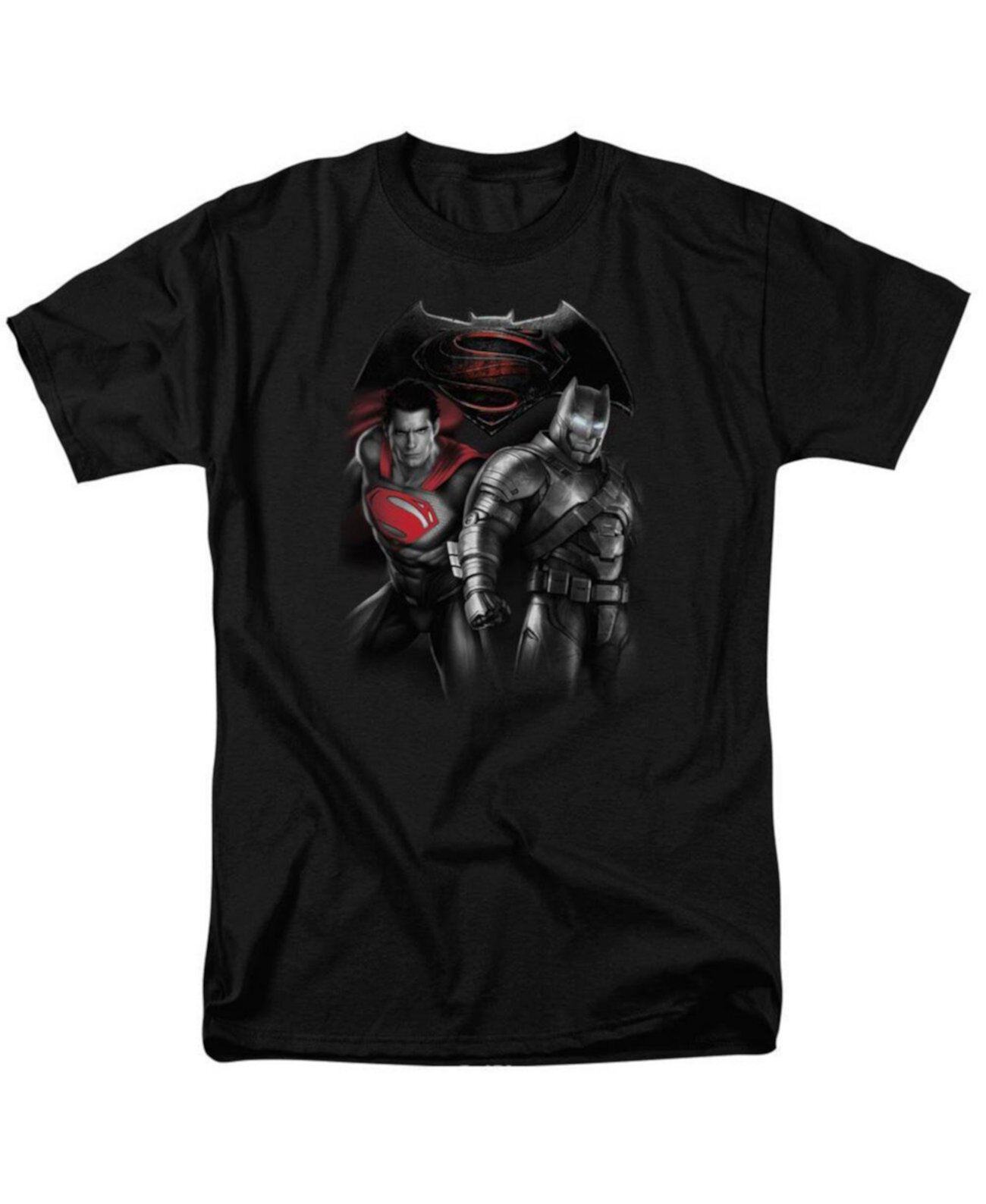 Men's Stand Off Short Sleeve Adult Tee / T-Shirt Batman V Superman