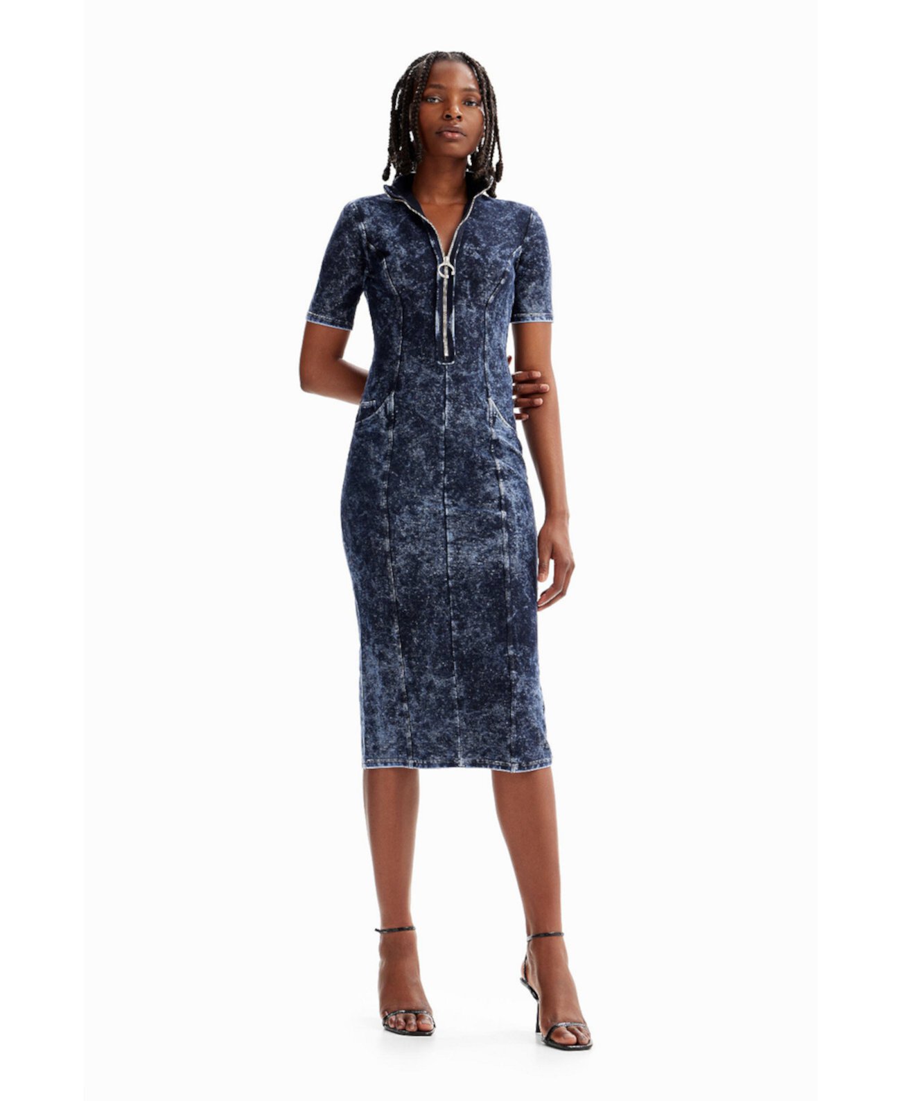 Women's Zip midi dress Desigual