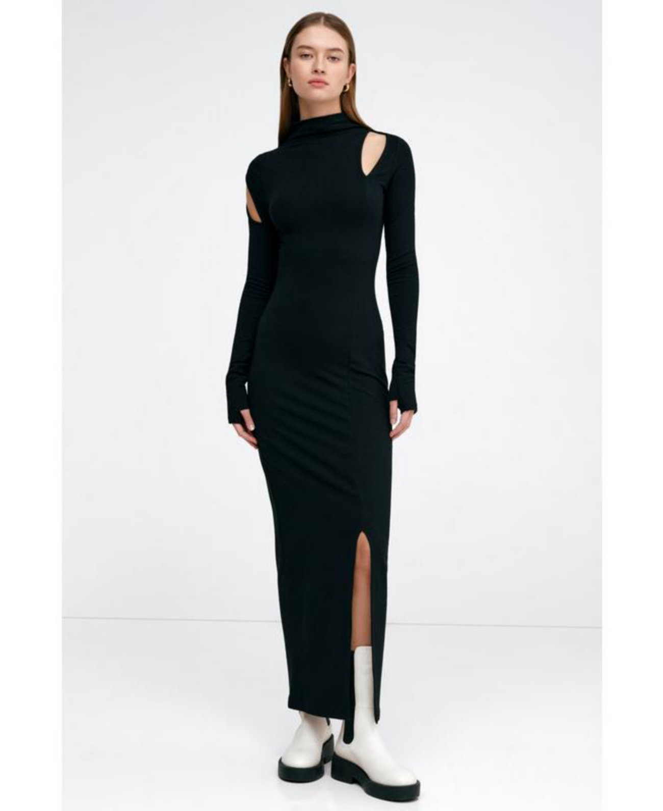 Women's Park Mock Neck Dress Marcella