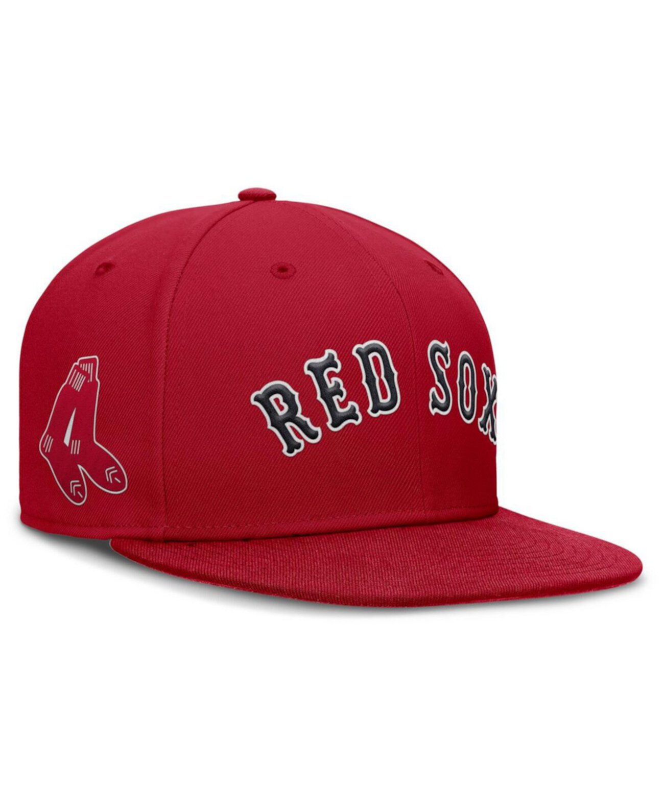 Мужская вышитая кепка Boston Red Sox Cooperstown True Performance, полимер, с технологией Dri-FIT Nike