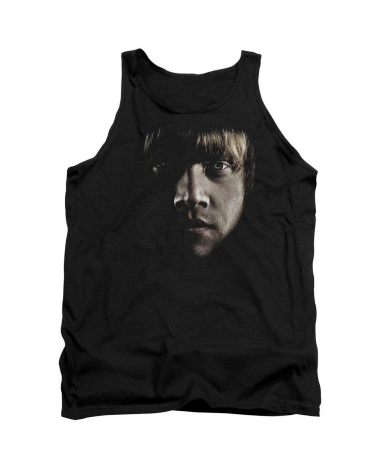 Men's Ron Poster Head Adult Tank Top Harry Potter