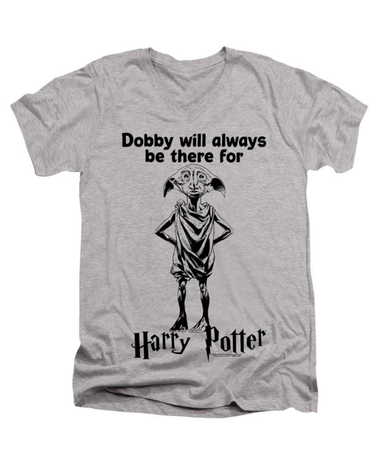 Men's Always Be There Short Sleeve Adult V Neck Premium Cotton Tee / T-Shirt Harry Potter