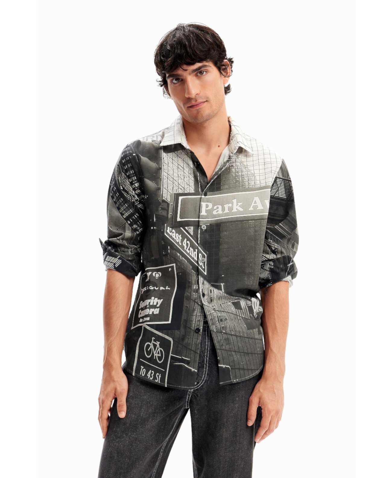 Men's Poplin NYC shirt Desigual