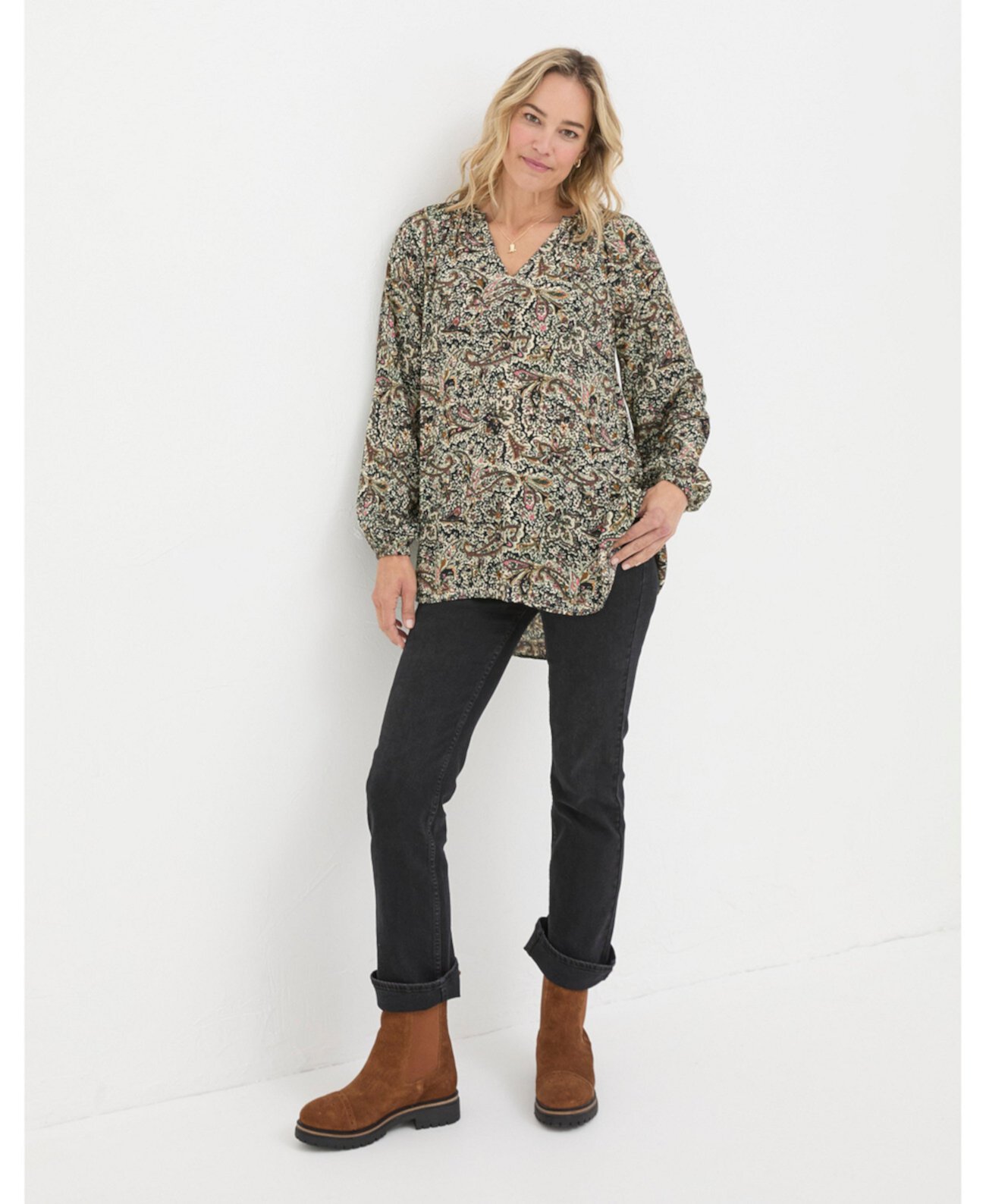 Women's Faye Wild Paisley Tunic FatFace