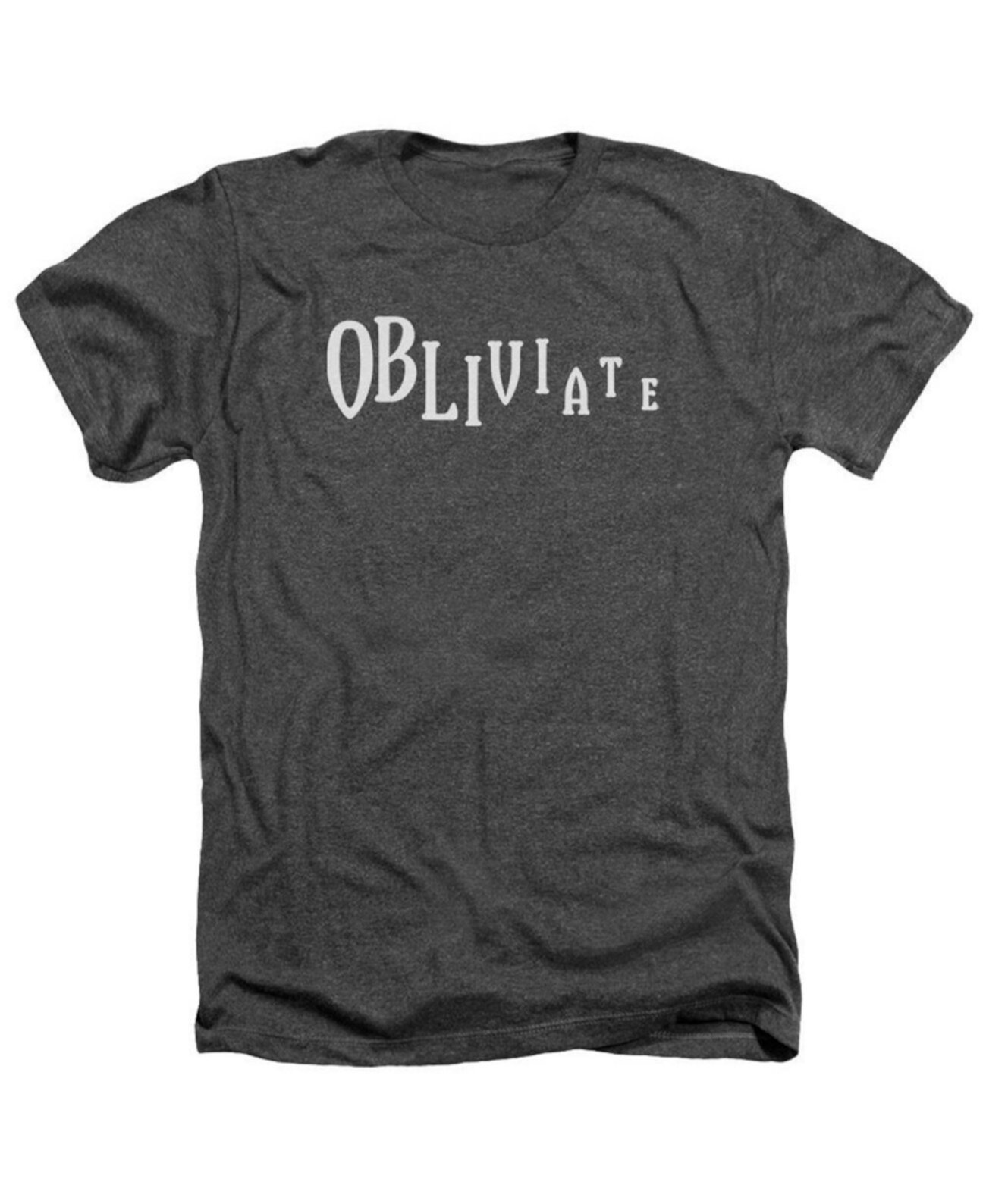 Big & Tall Obliviate Adult Heather Tee / T-Shirt Harry Potter