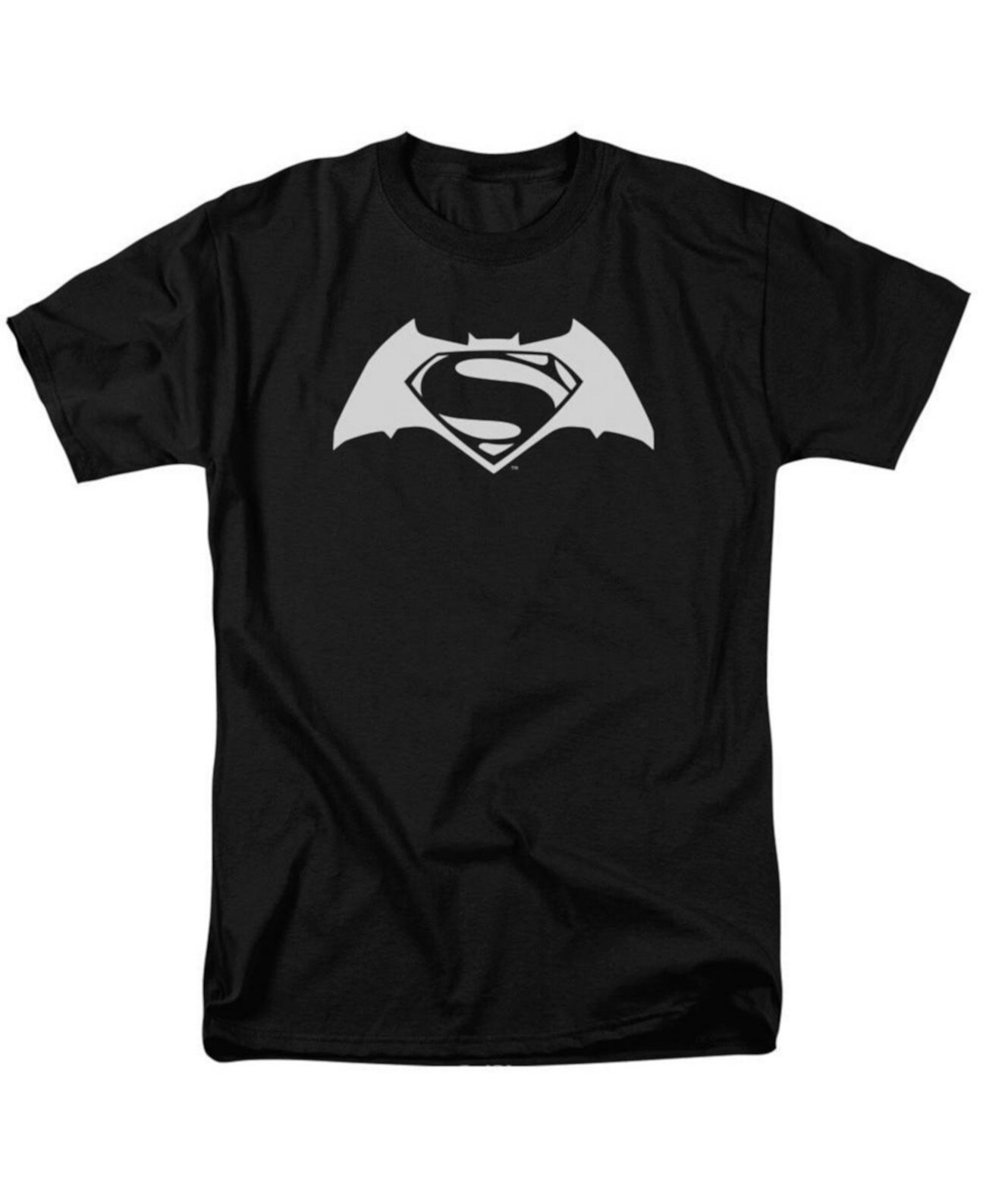 Men's Simple Logo Short Sleeve Adult Tee / T-Shirt Batman V Superman