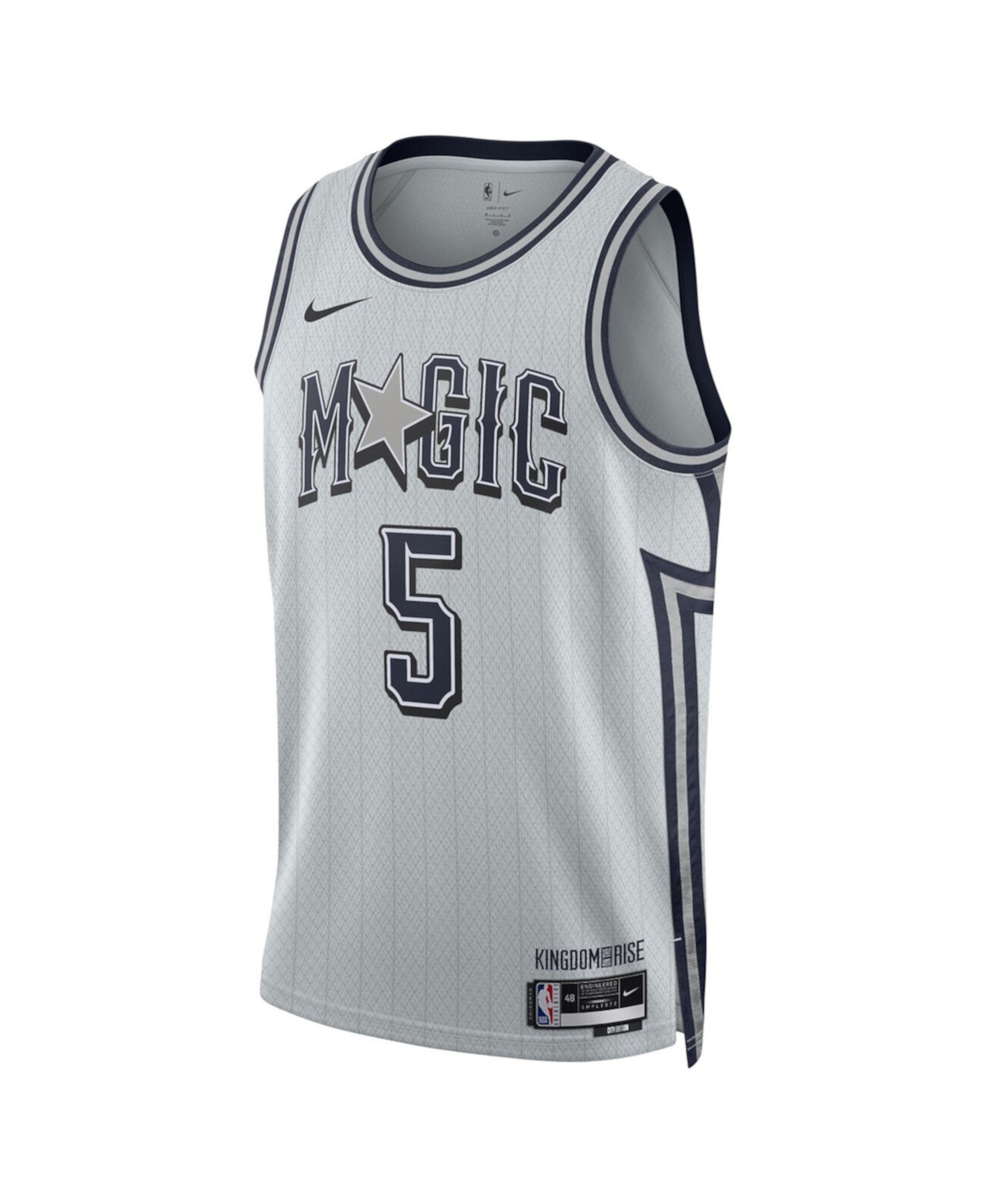 Men's and Women's Silver Paolo Banchero Orlando Magic 2024/25 City Edition Finished Swingman Jersey Nike