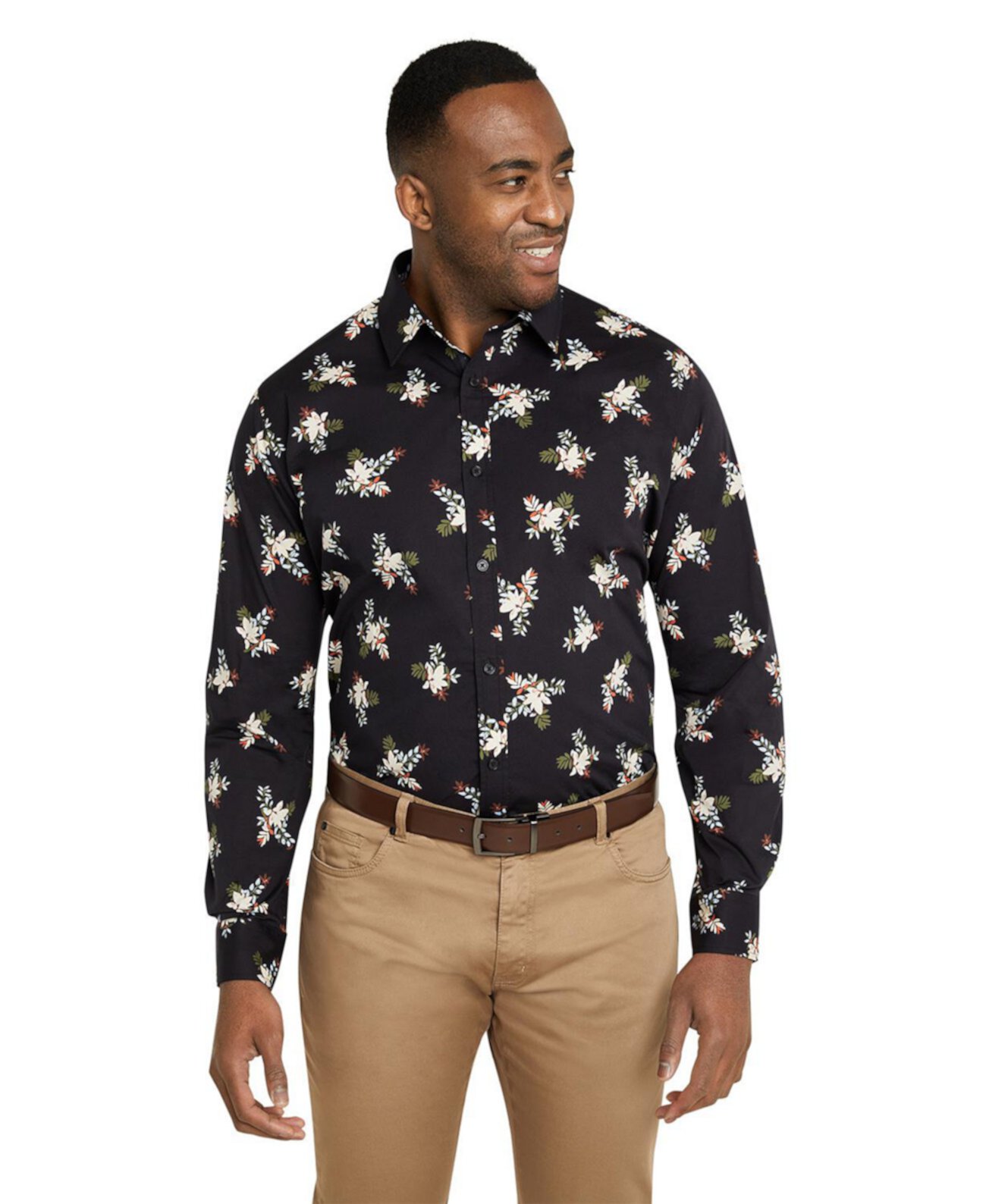 Big & Tall Sebastian Floral Shirt Johnny Bigg