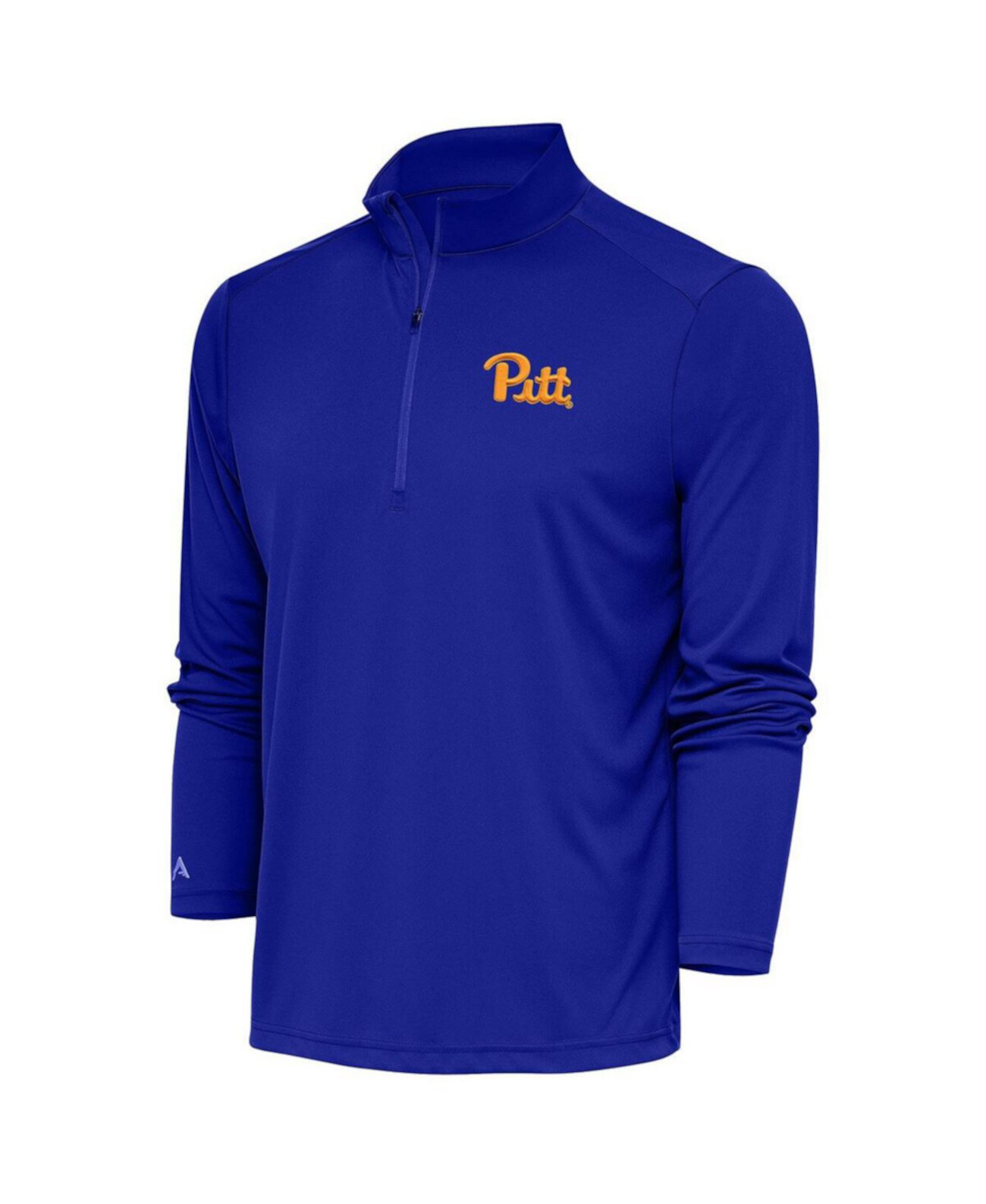 Men's Royal Pitt Panthers Tribute Quarter-Zip Top Antigua