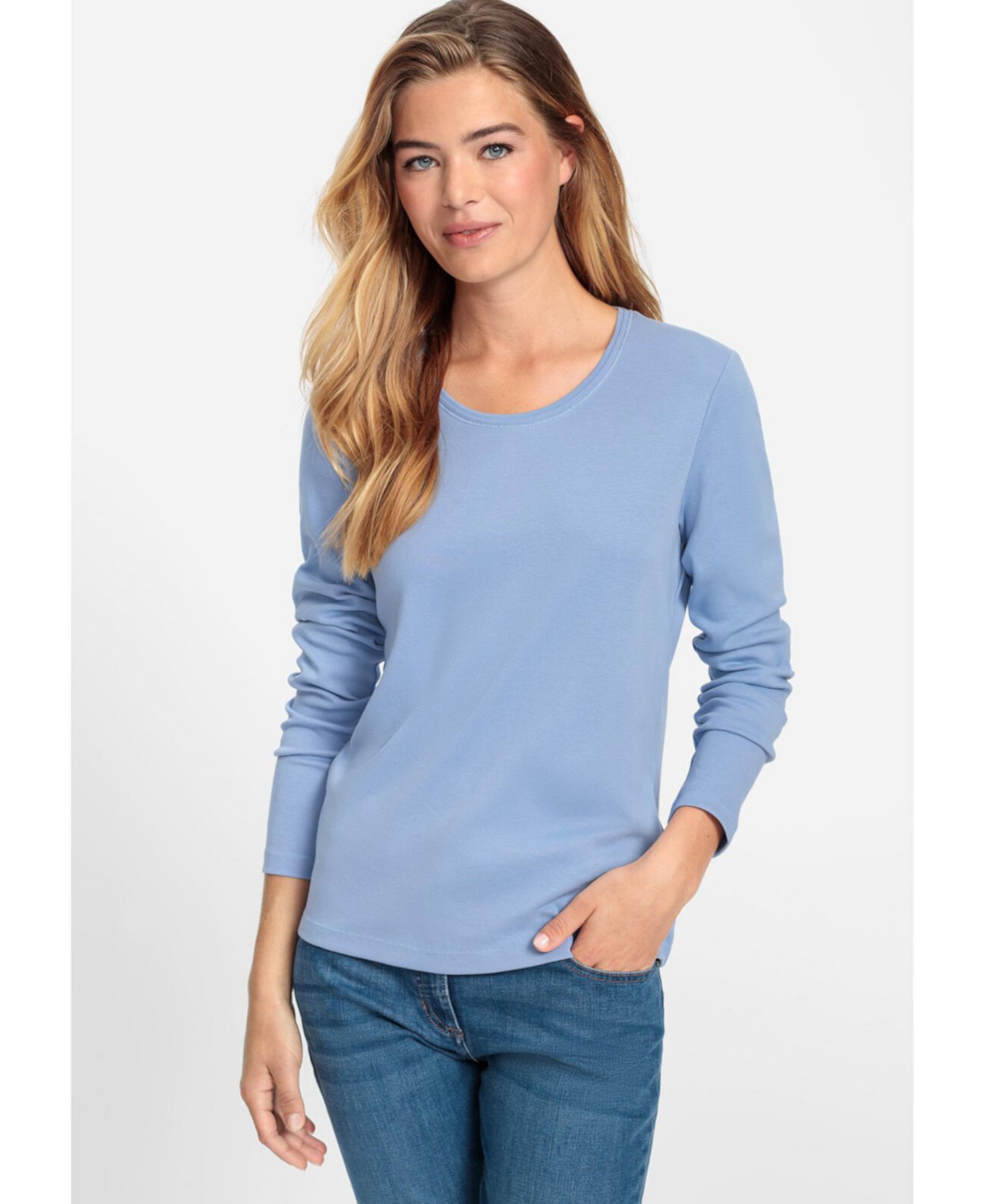 Women's 100% Cotton Basic T-Shirt Olsen