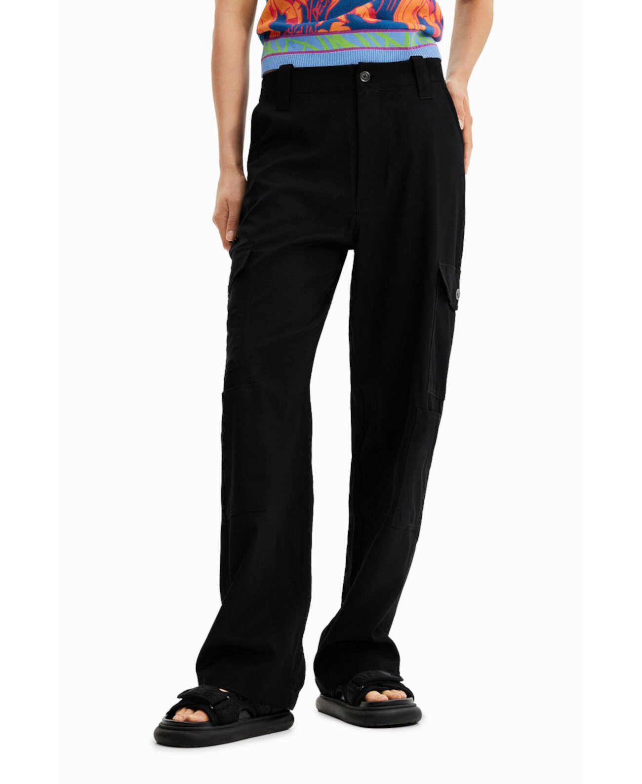 Women's Basic cargo trousers Desigual