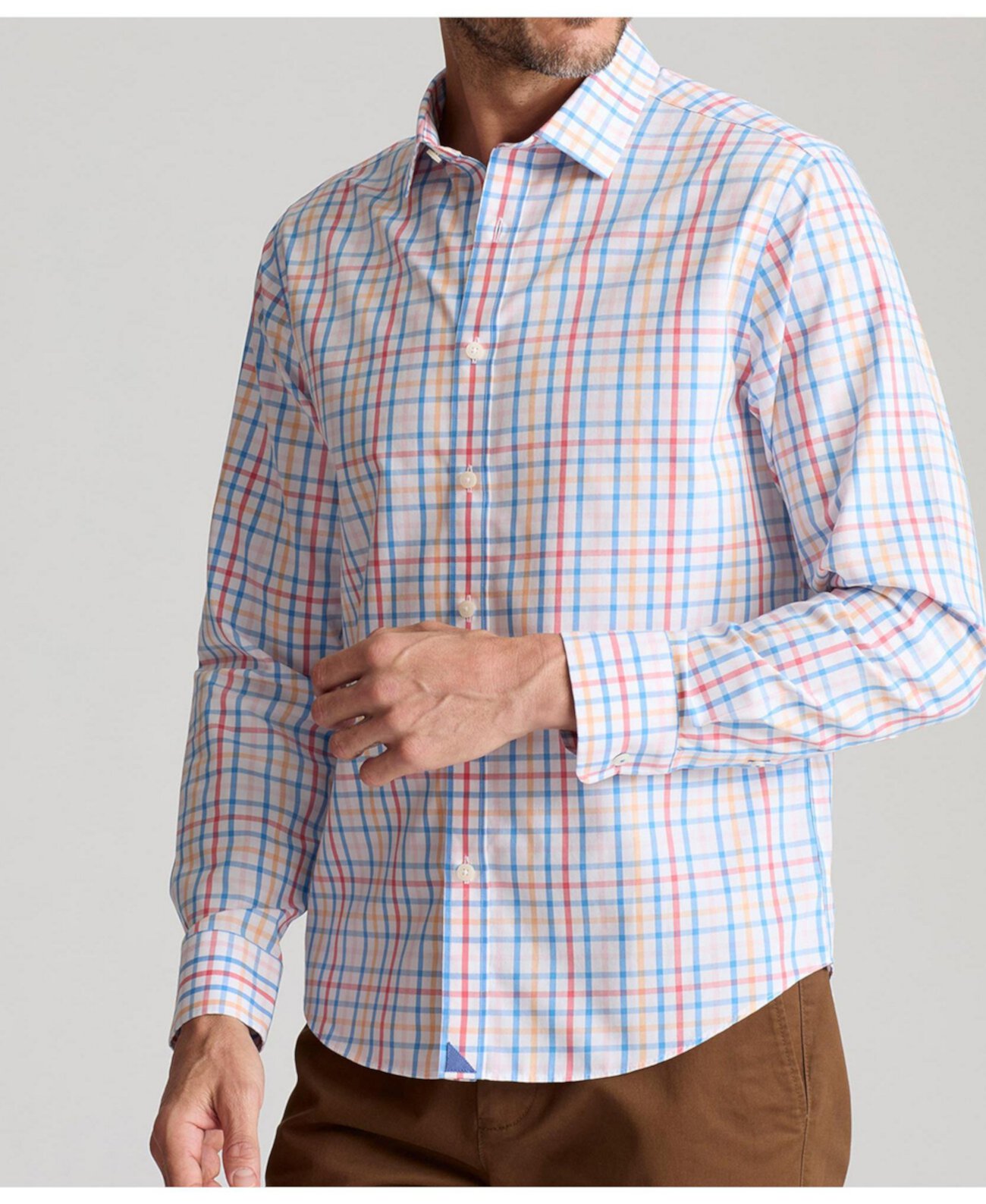 Men's Regular Fit Wrinkle-Free Moore Button Up Shirt UNTUCKit