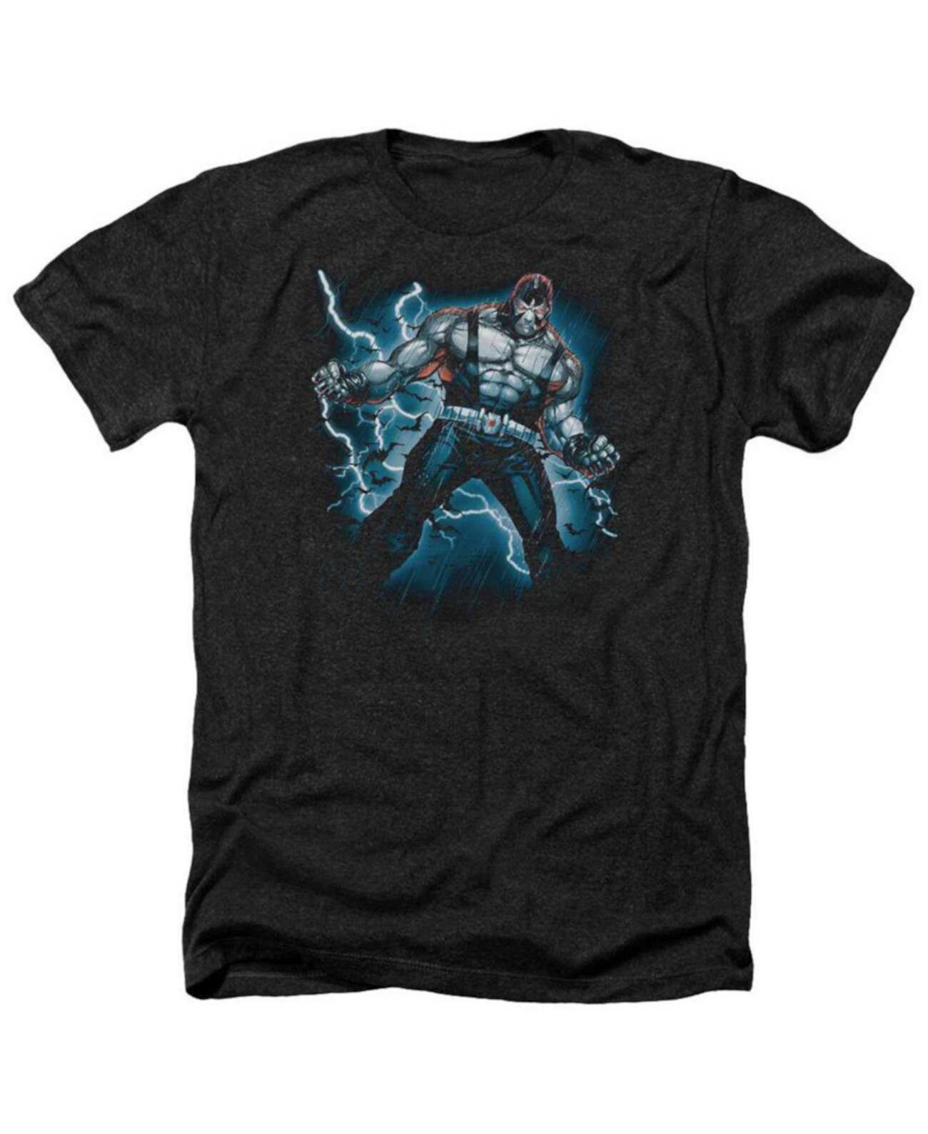 Men's Stormy Bane Adult Heather Tee / T-Shirt Batman