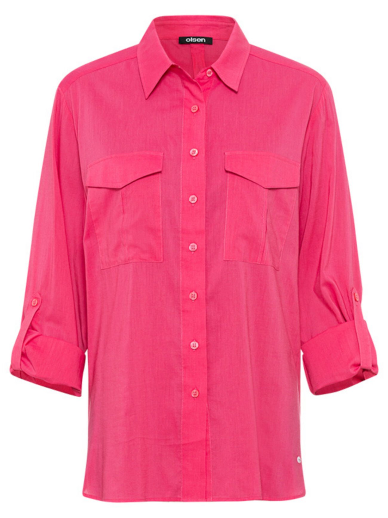 Women's Cotton Viscose Long Sleeve Shirt Olsen