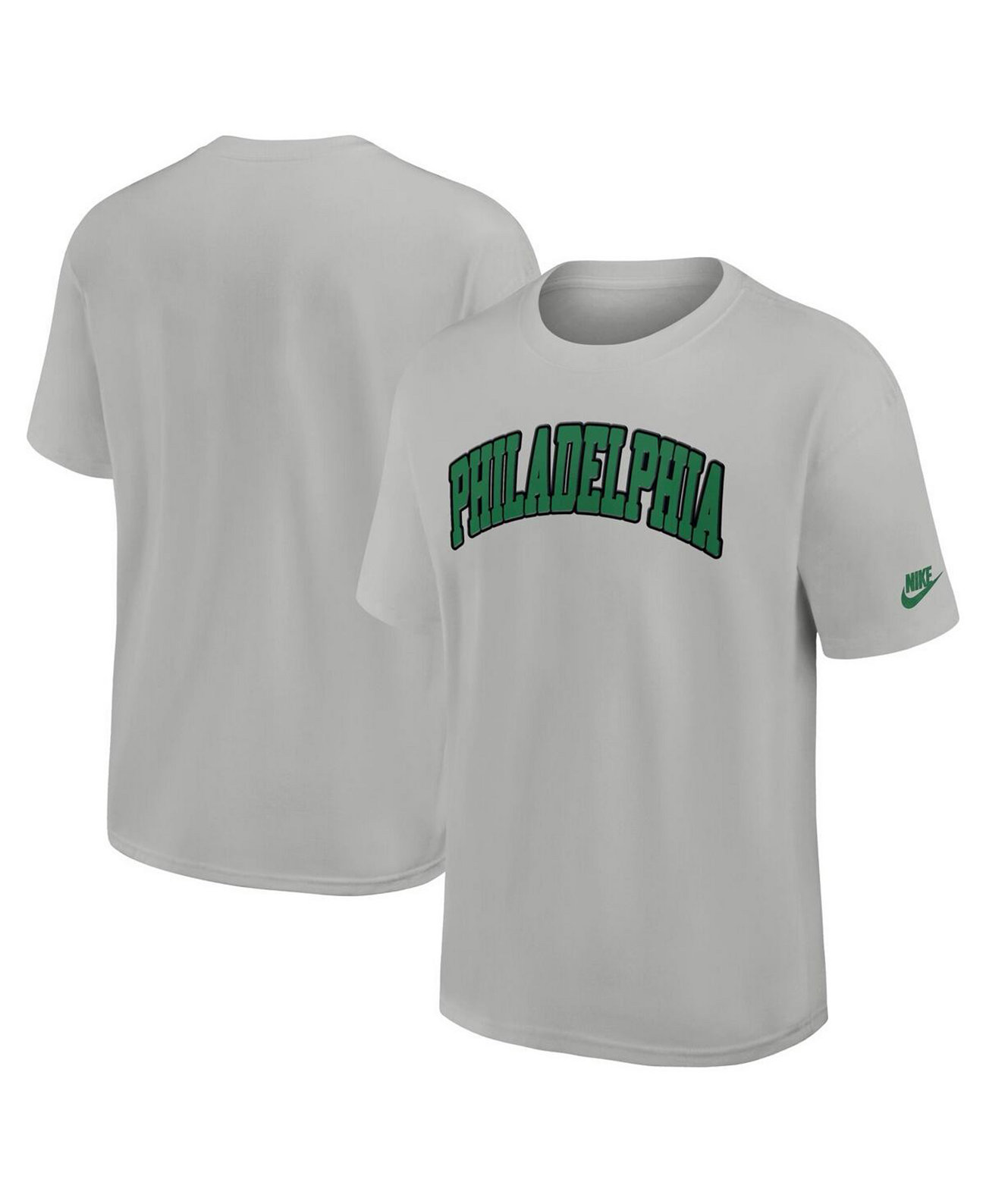 Men's Silver Philadelphia Eagles Rewind Max90 Statement T-Shirt Nike