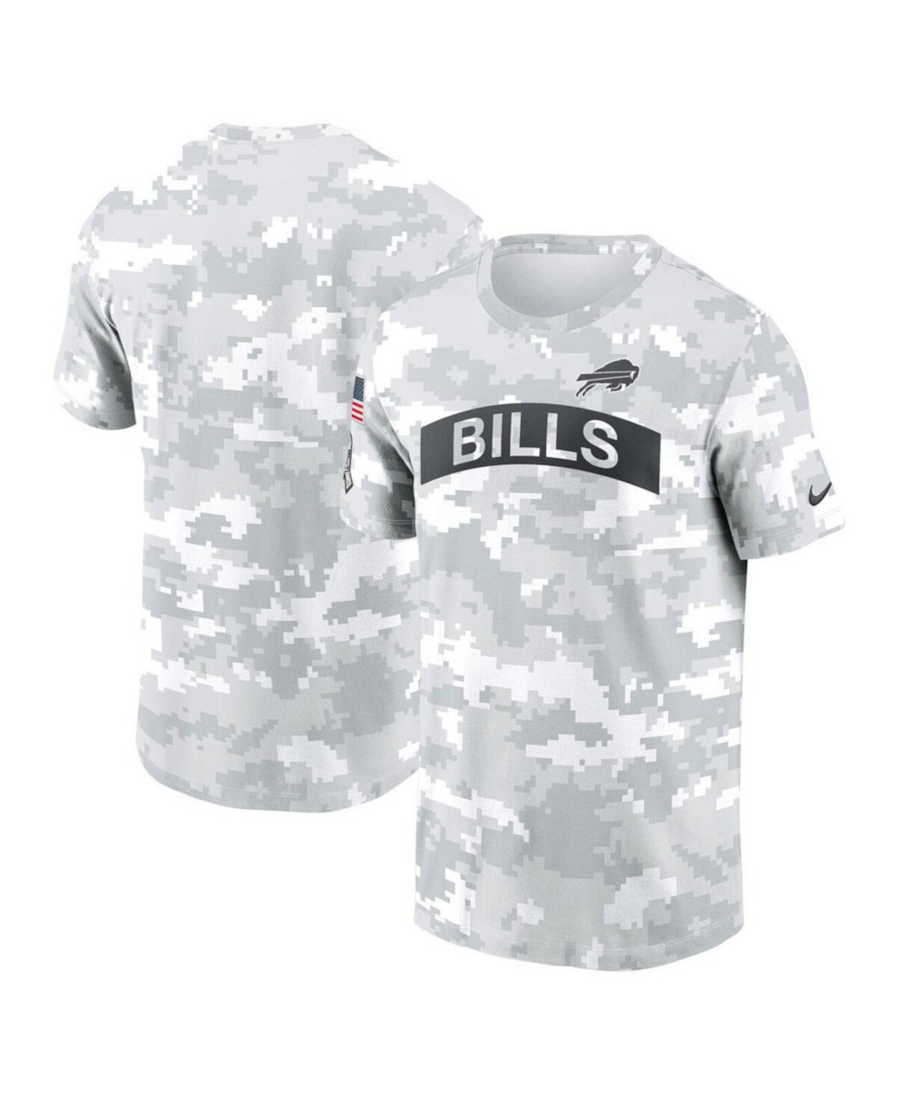 Men's White Buffalo Bills 2024 Salute To Service Big Tall Performance T-Shirt Nike