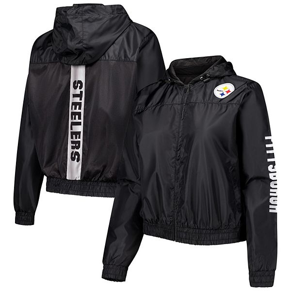 Women's Fanatics Black Pittsburgh Steelers Full-Zip Jacket Fanatics Brands - White Label