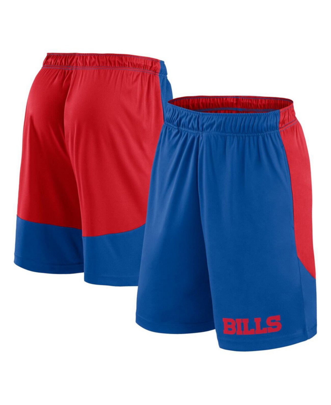 Men's Royal/Red Buffalo Bills Launch Shorts Fanatics