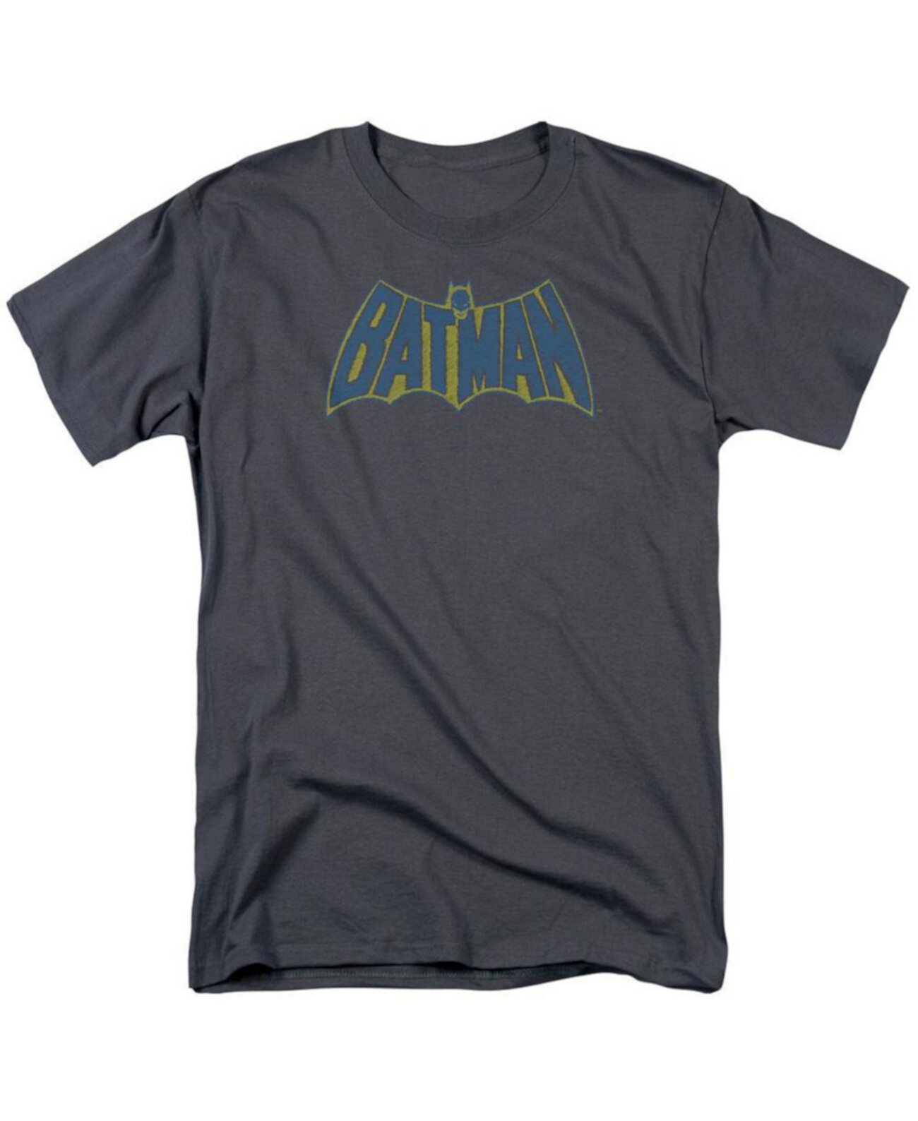 Men's Sketch Logo Short Sleeve Adult Tee / T-Shirt Batman