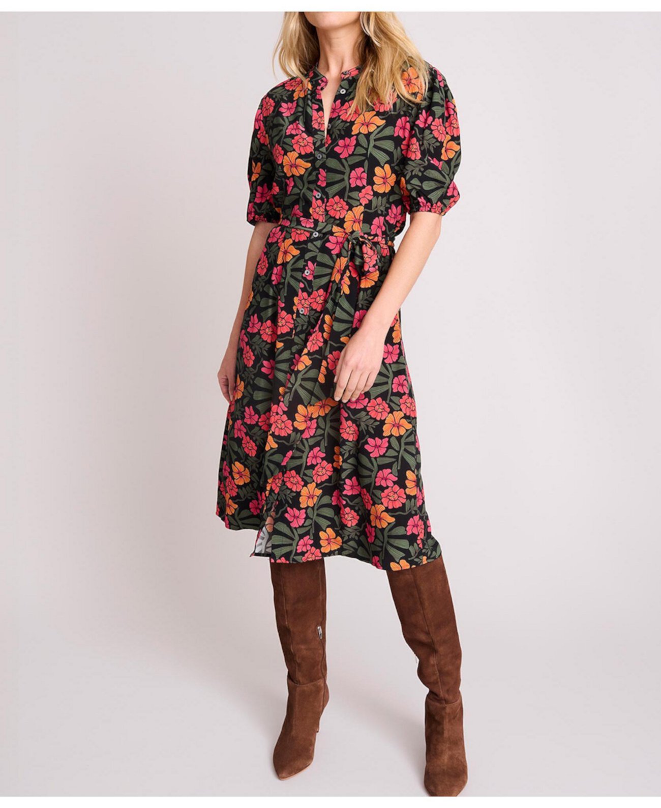 Women's Short Sleeve Printed Alix Dress UNTUCKit