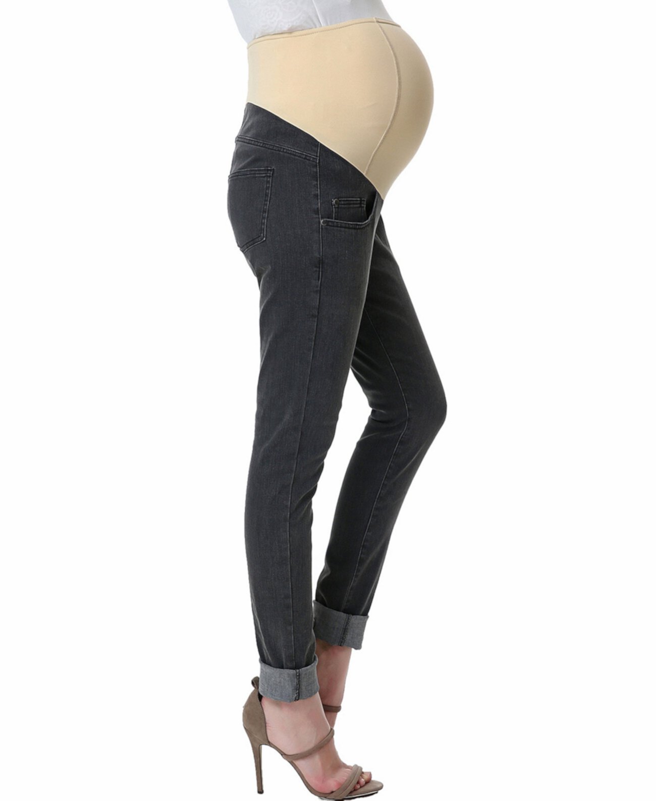 Maternity Rae Stretch Skinny Leg Denim Jeans Kimi and Kai