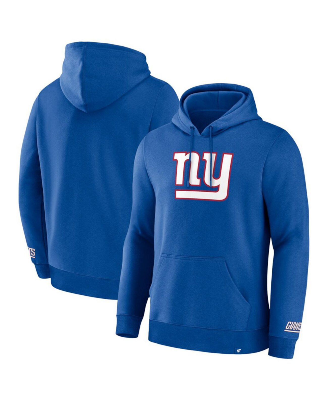 Men's Royal New York Giants Legacy Fleece Pullover Hoodie Fanatics