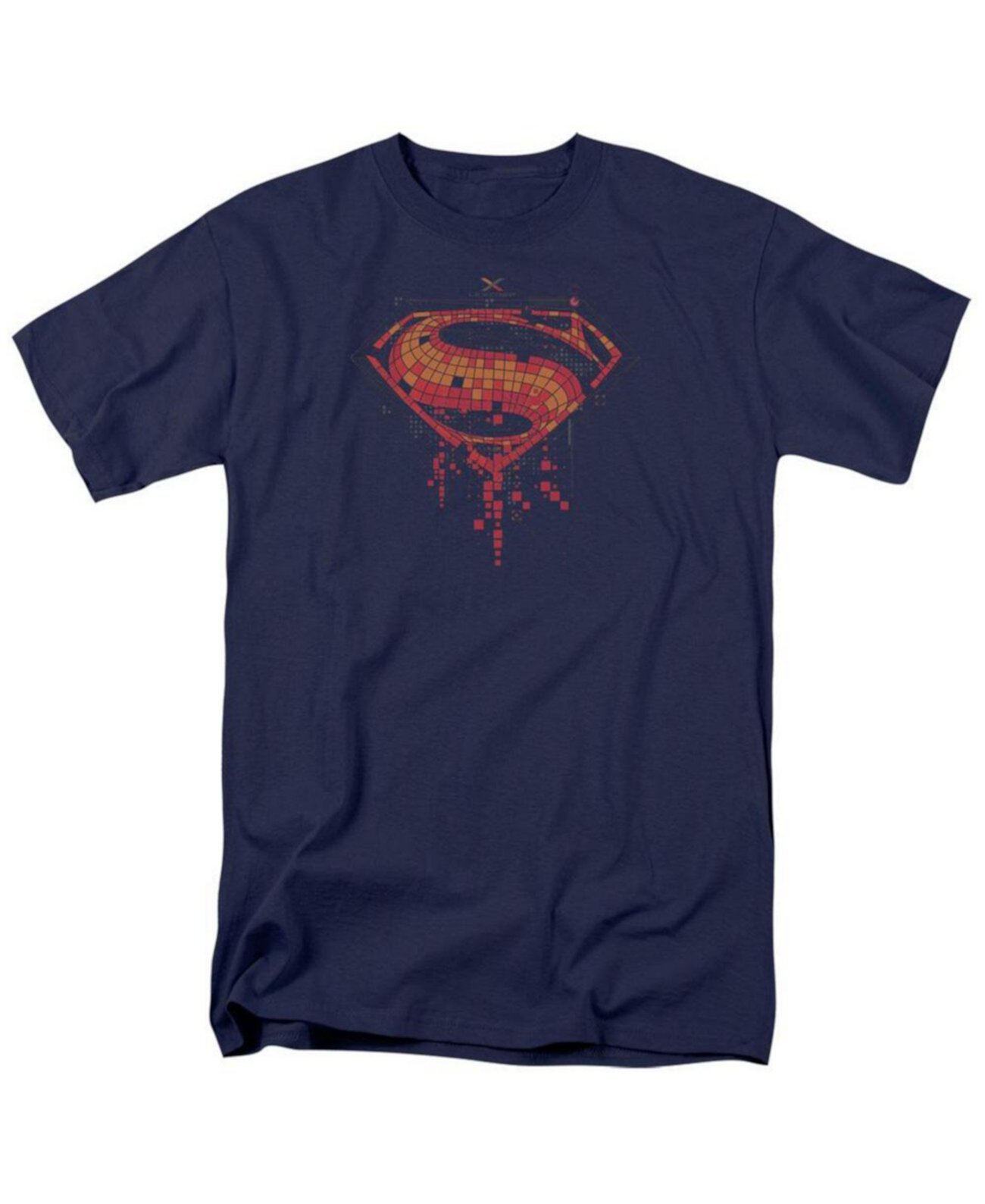 Men's Tech Super Logo Short Sleeve Adult Tee / T-Shirt Batman V Superman