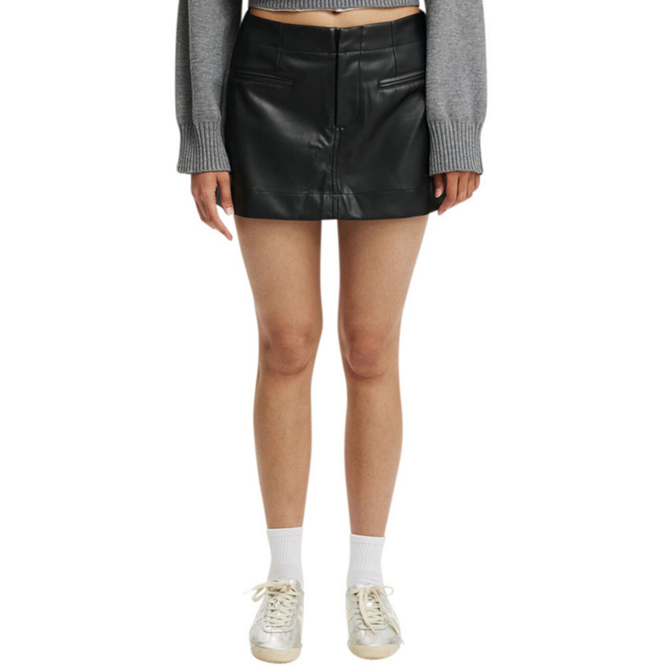 Women's Faux Leather Mini Skirt Nth Cotton On