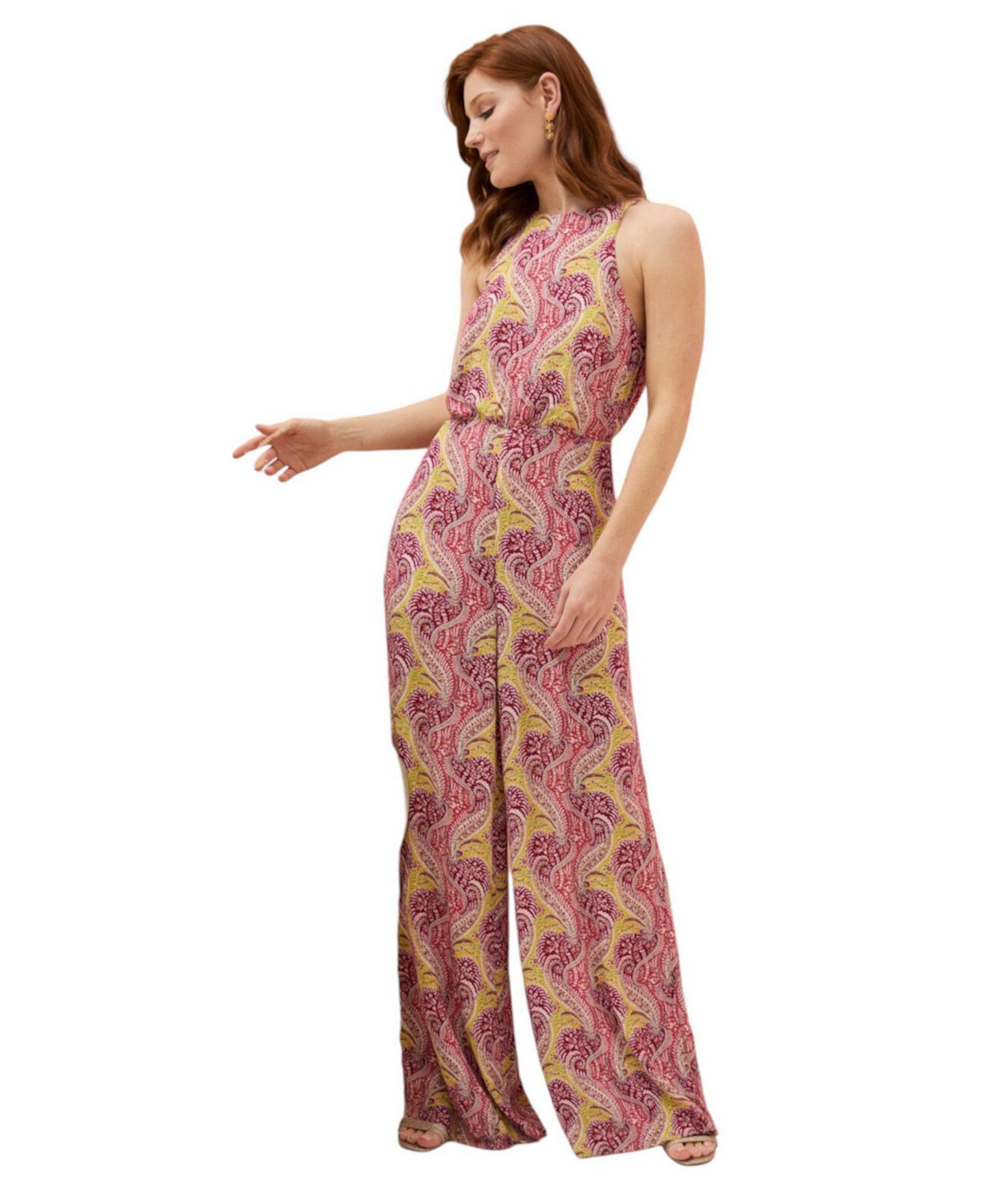 Women's Tura Paisley Jumpsuit FatFace