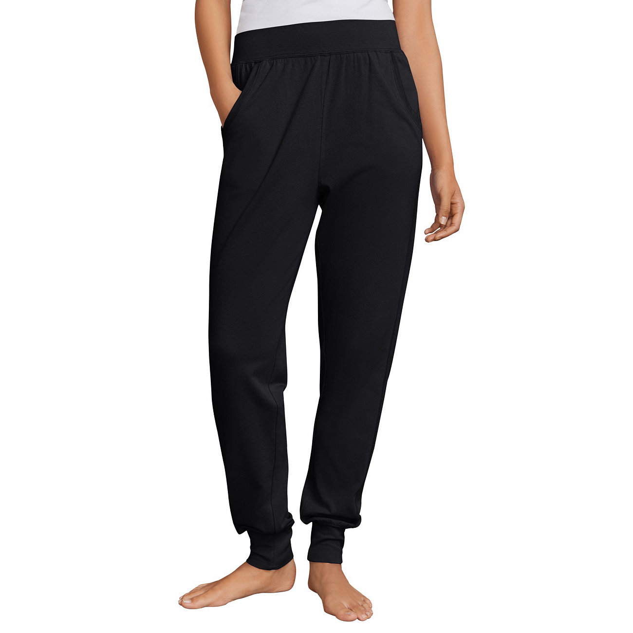 Women's Plus Size Knit Jogger Sleep Pants Ellos