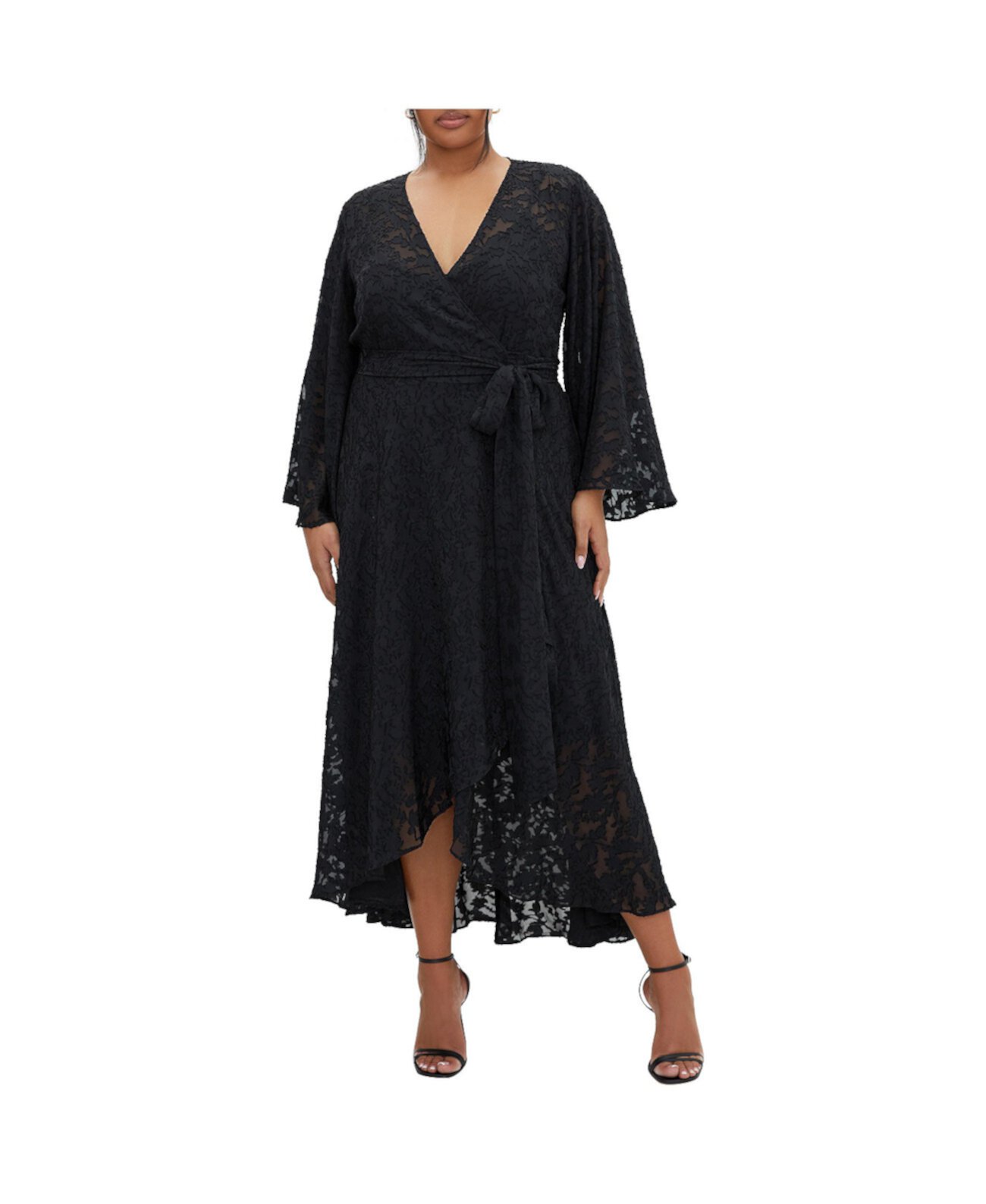 Plus Size Fleetwood Jacquard Maxi Dress City Chic