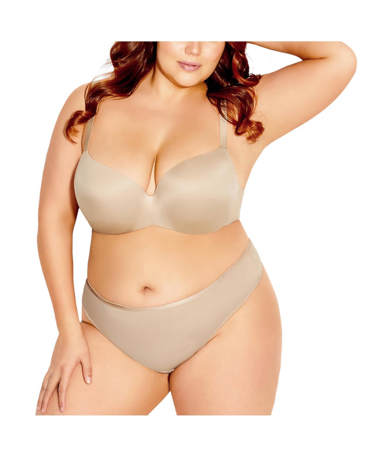 Plus Size Bodycon Contour Bra City Chic