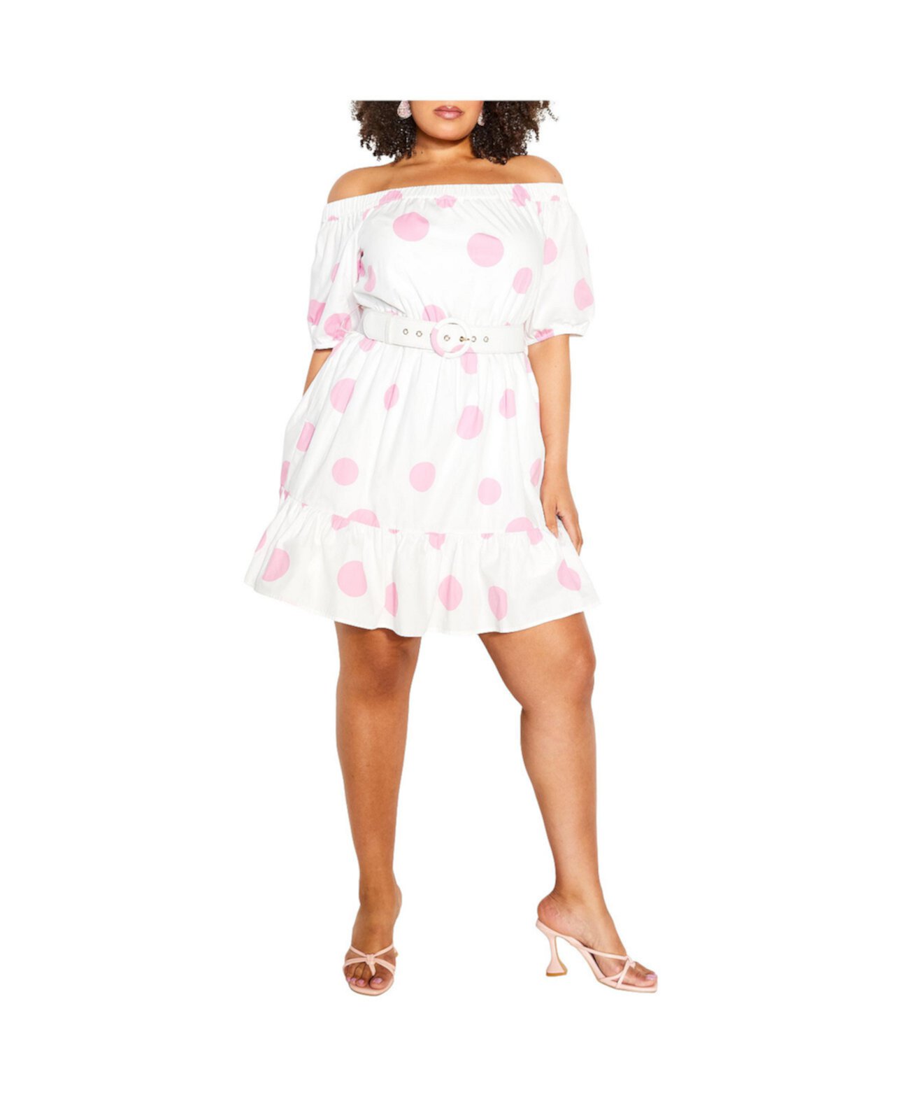 Women's June Spot Dress City Chic