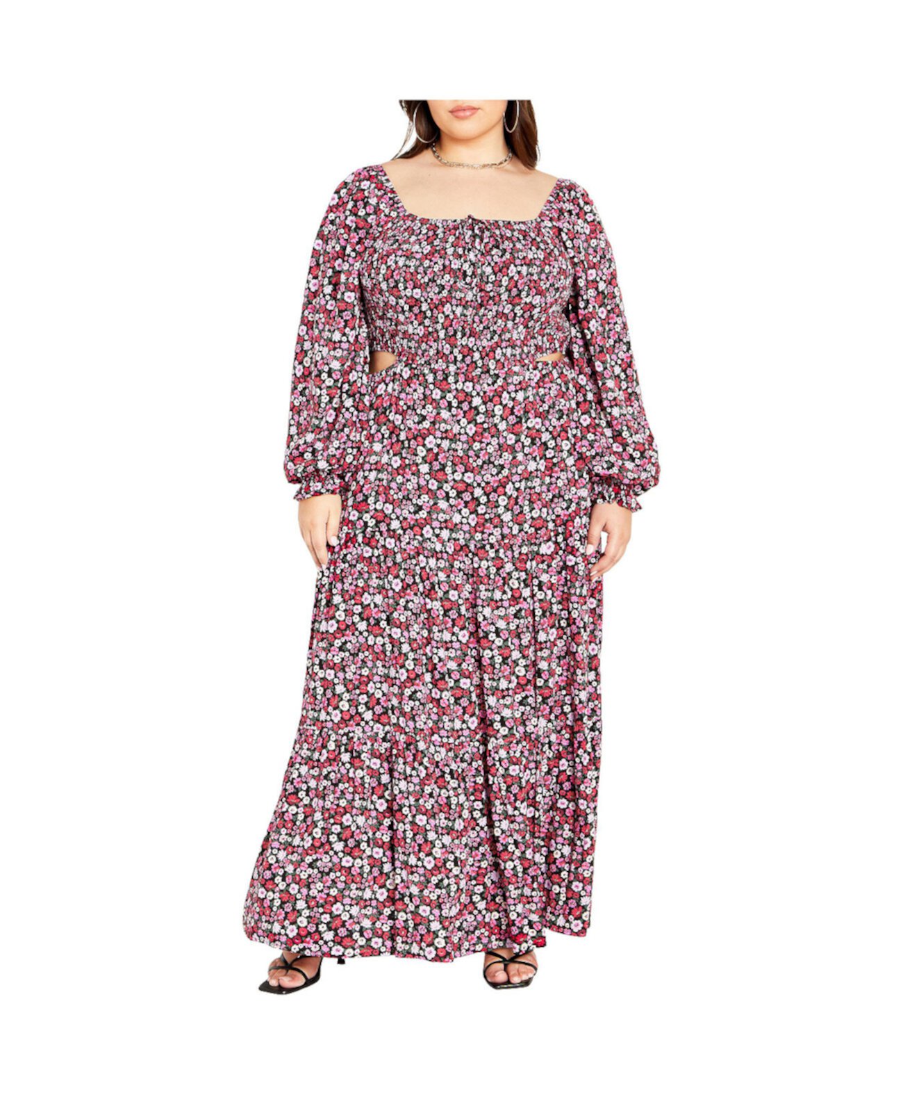 Plus Size Lexie Print Maxi Dress City Chic