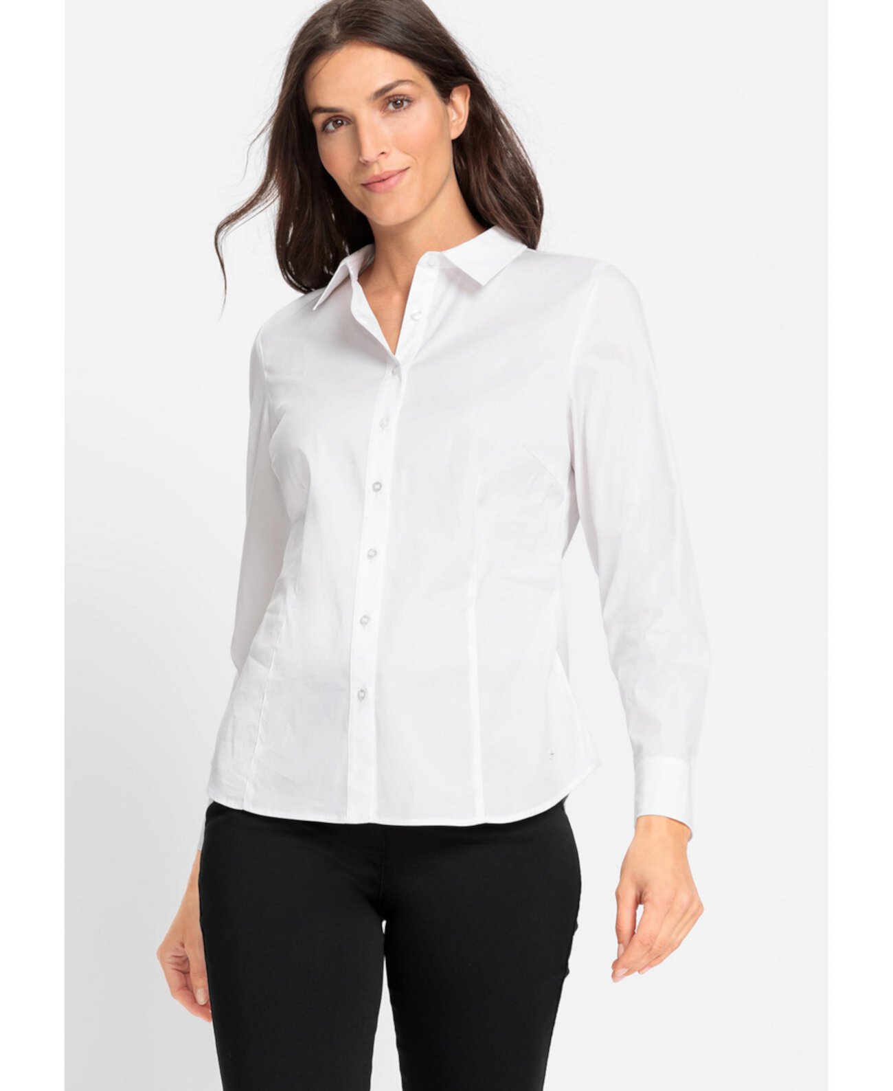 Women's Classic Button Up Shirt Olsen