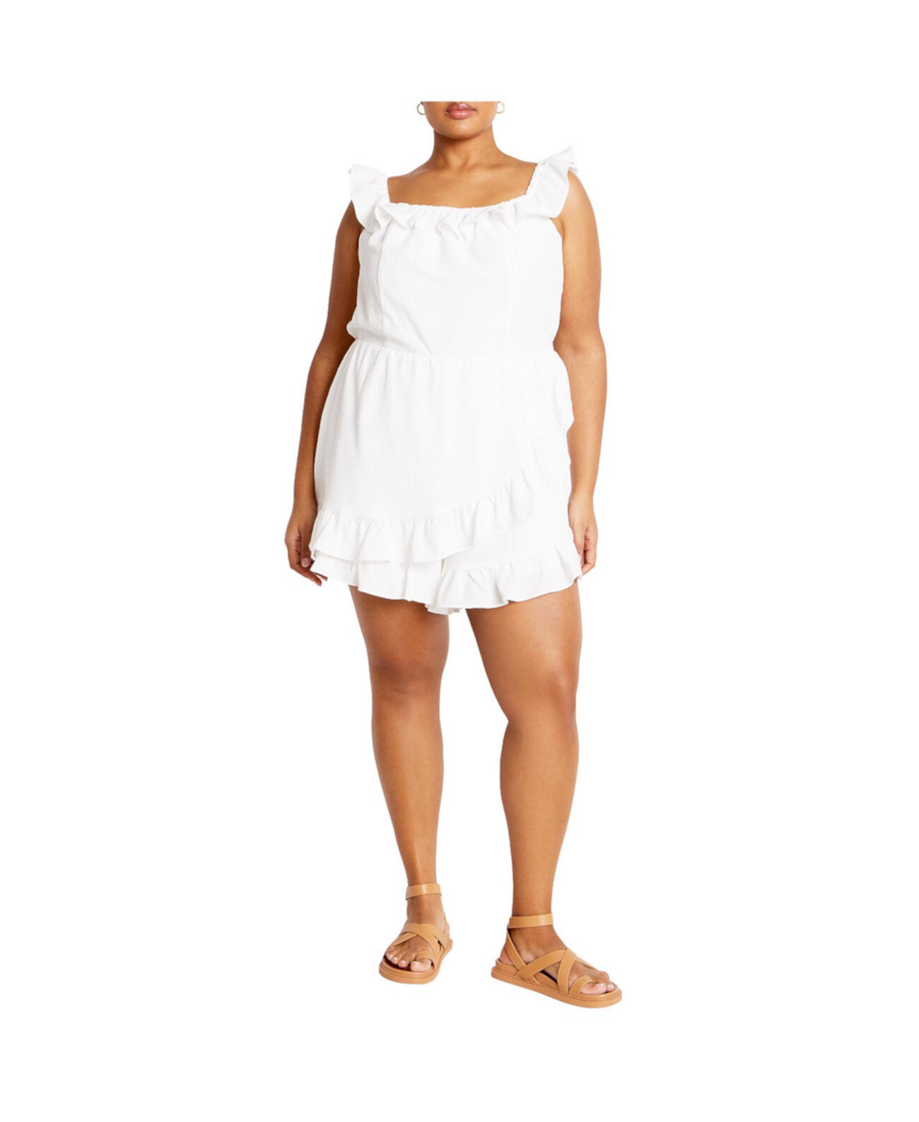 Plus Size Christa Playsuit City Chic