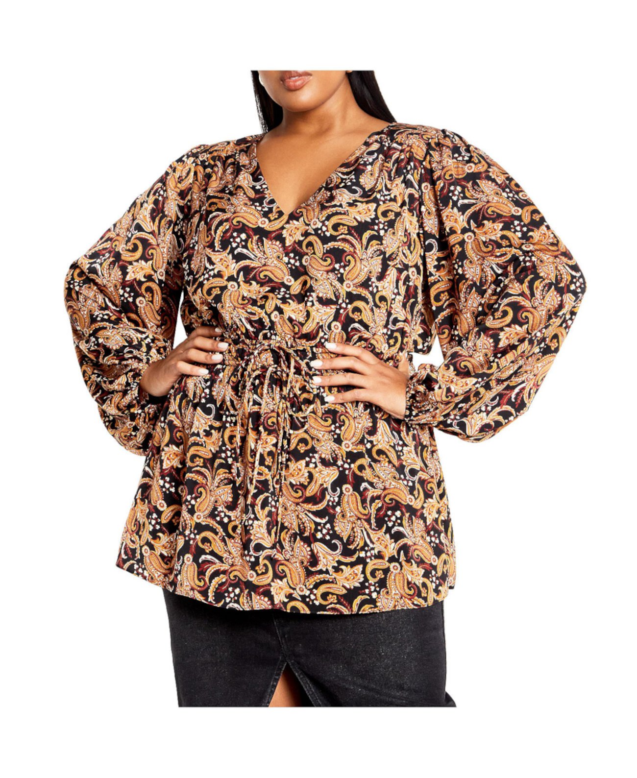 Women's Aubree Print Shirt City Chic